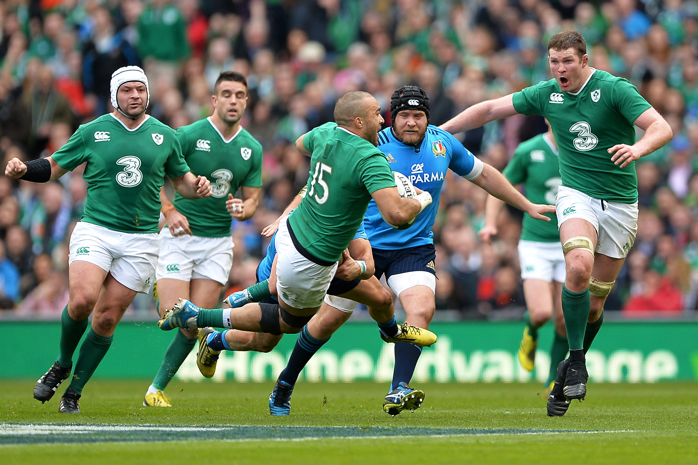 Dublino 6 Nazioni Irlanda vs Italia