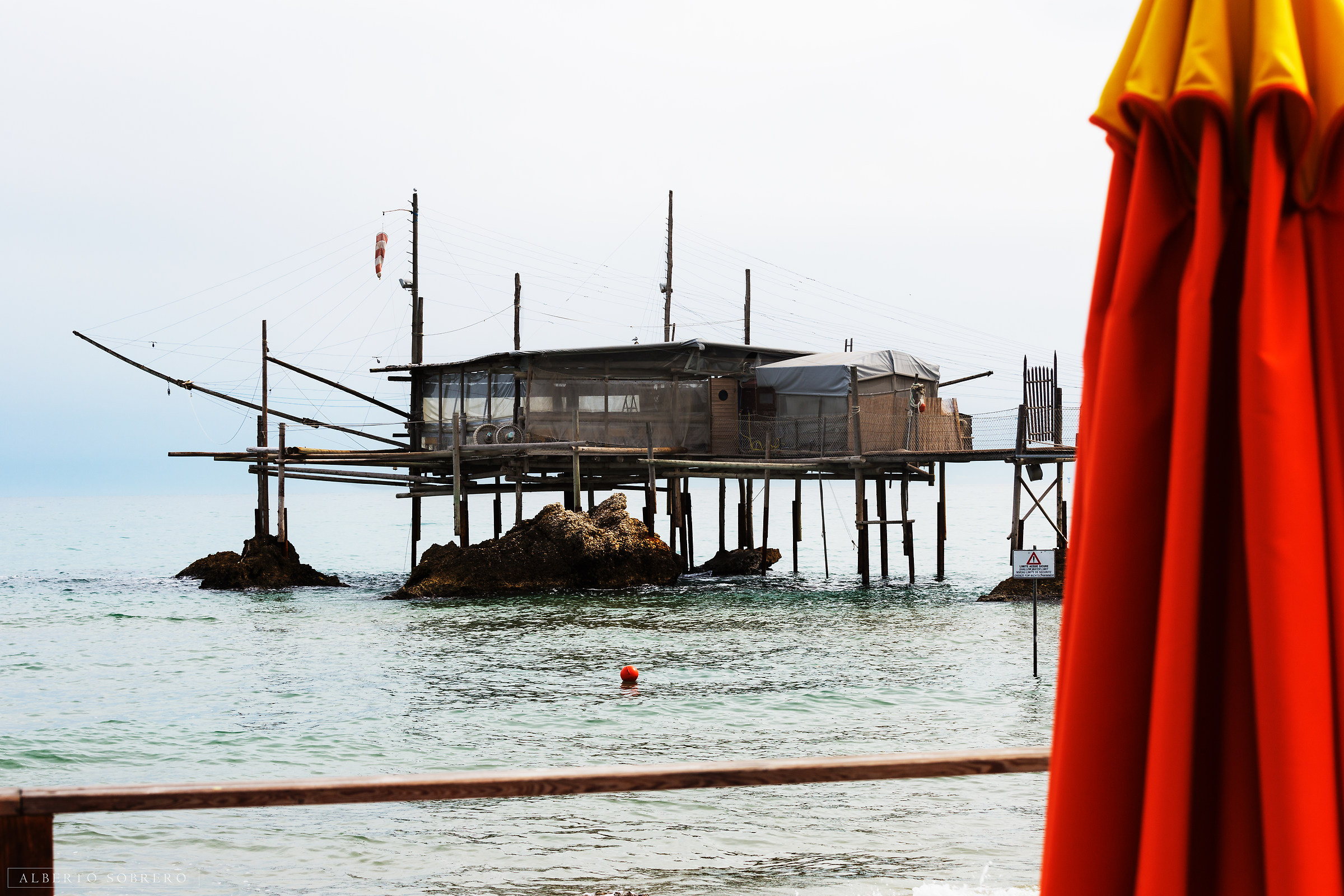 Contrasti sul trabocco