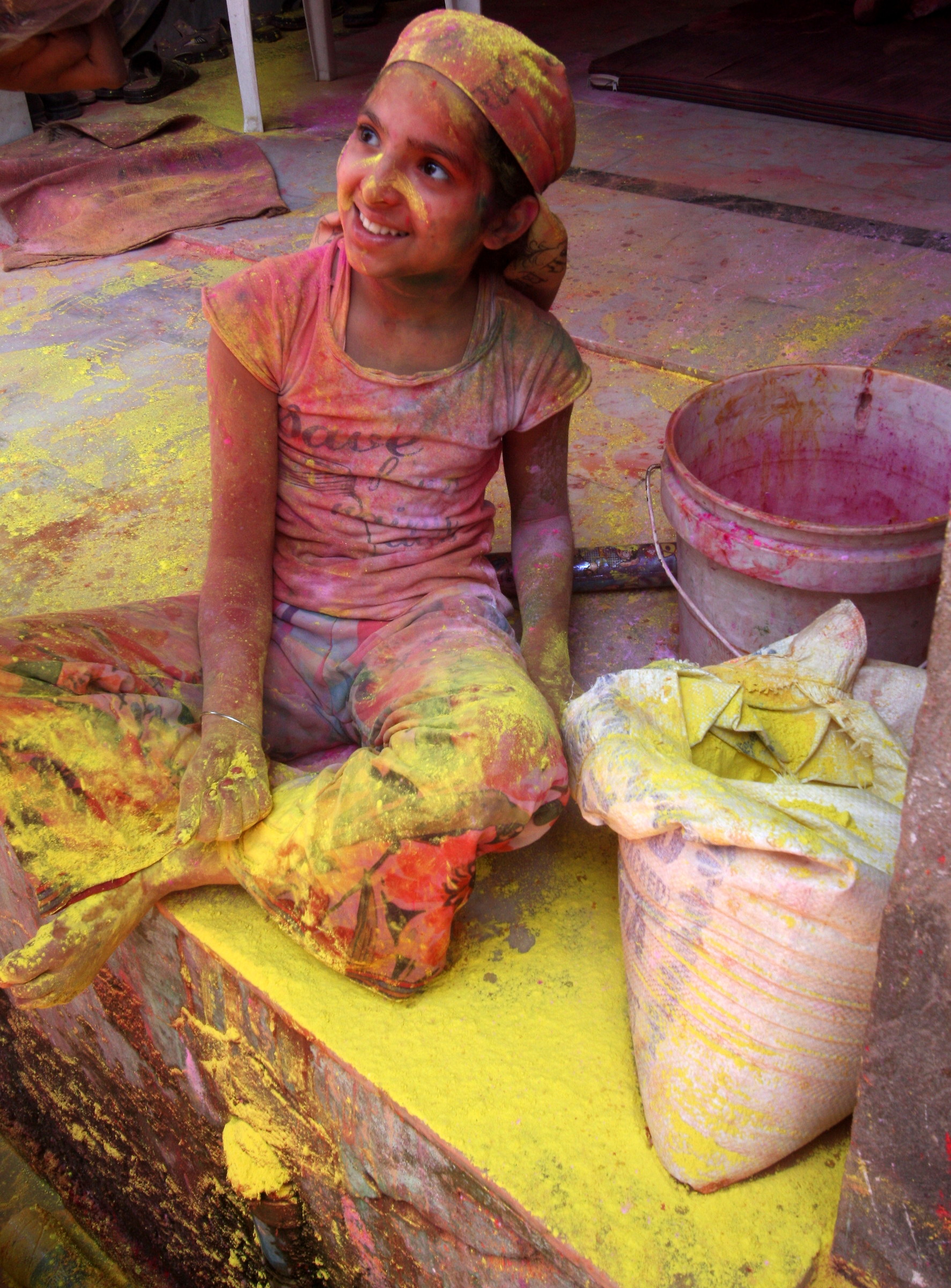 Holi festival Barsana