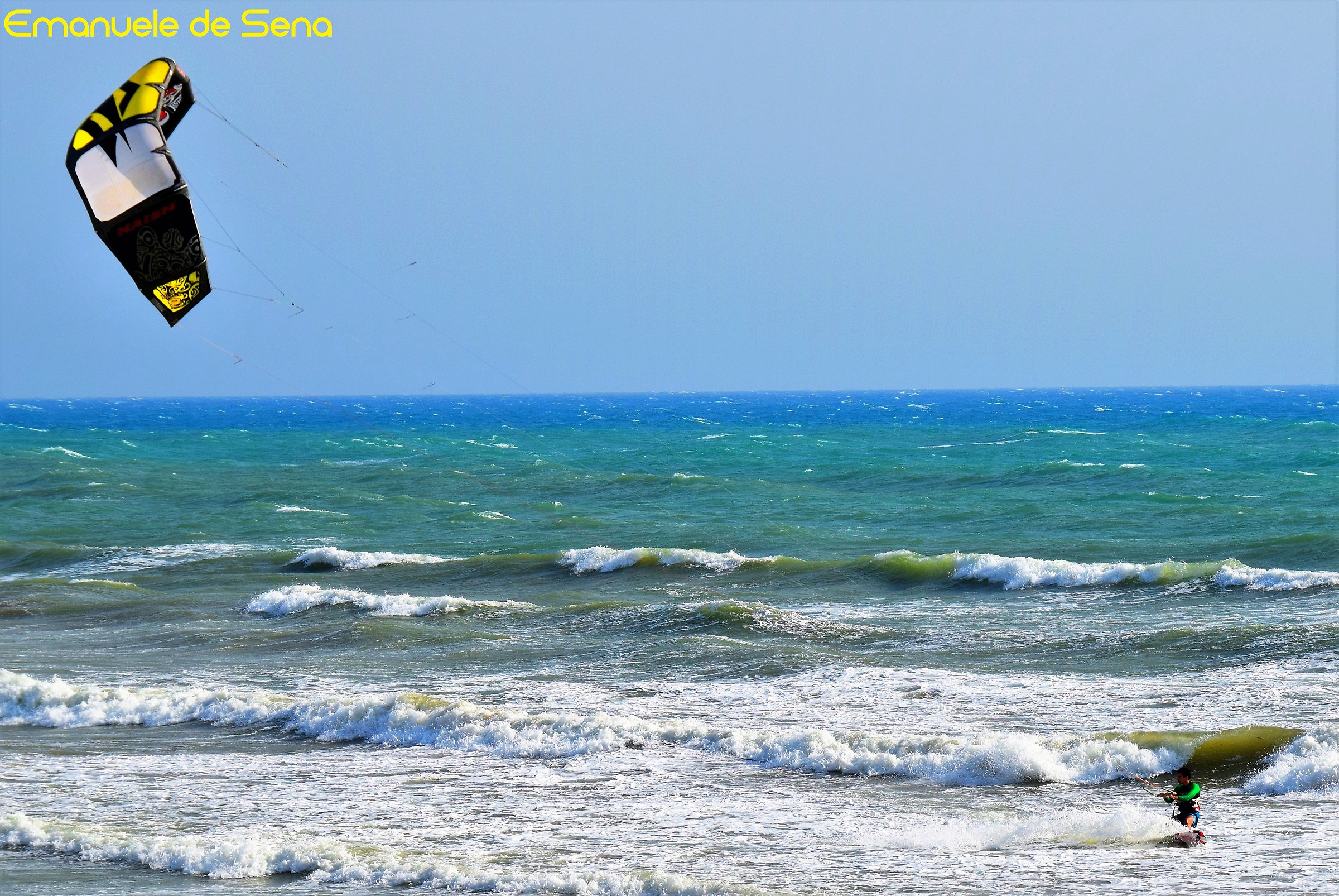 kitesurfing nel mediterraneo