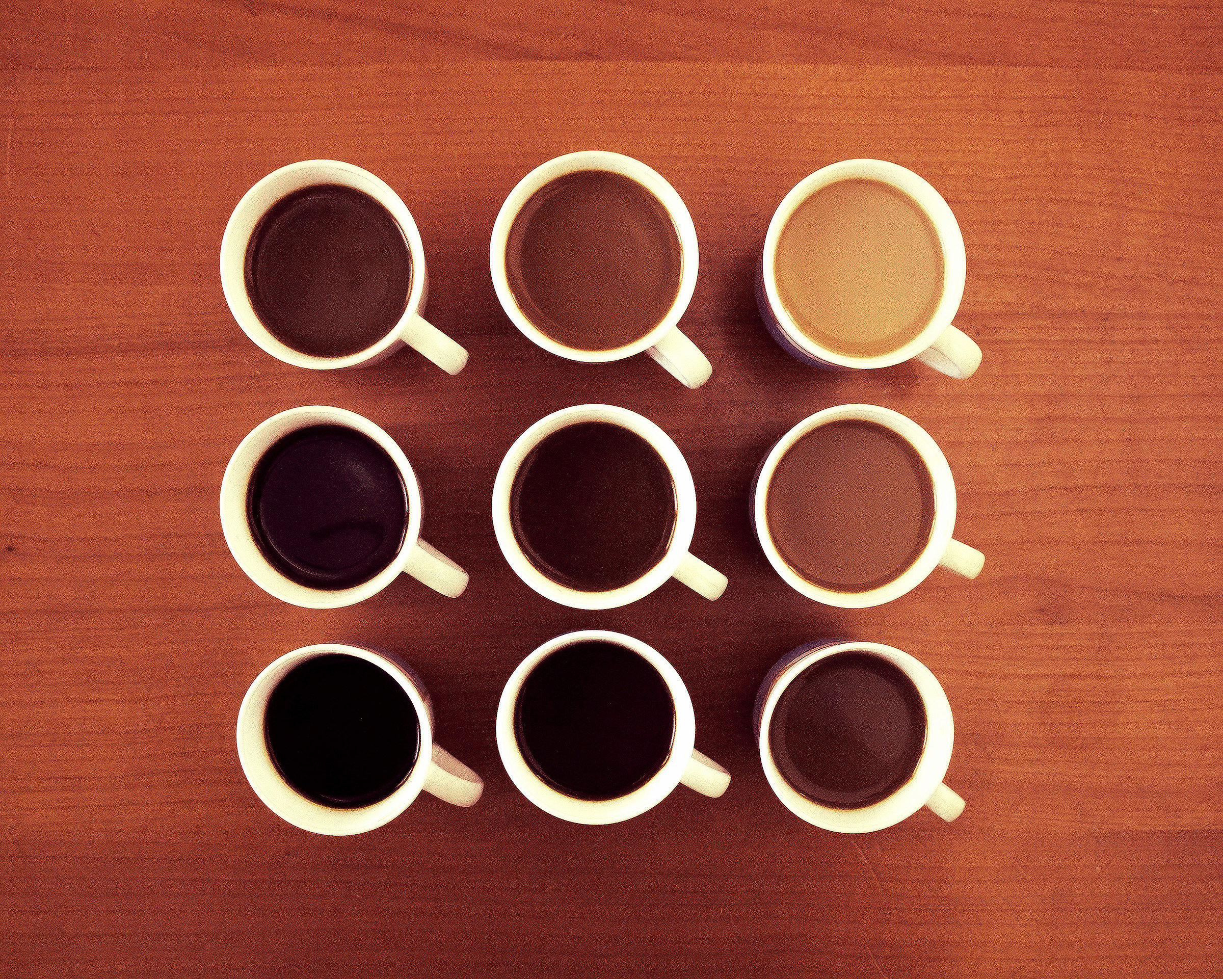 Shades of coffee
