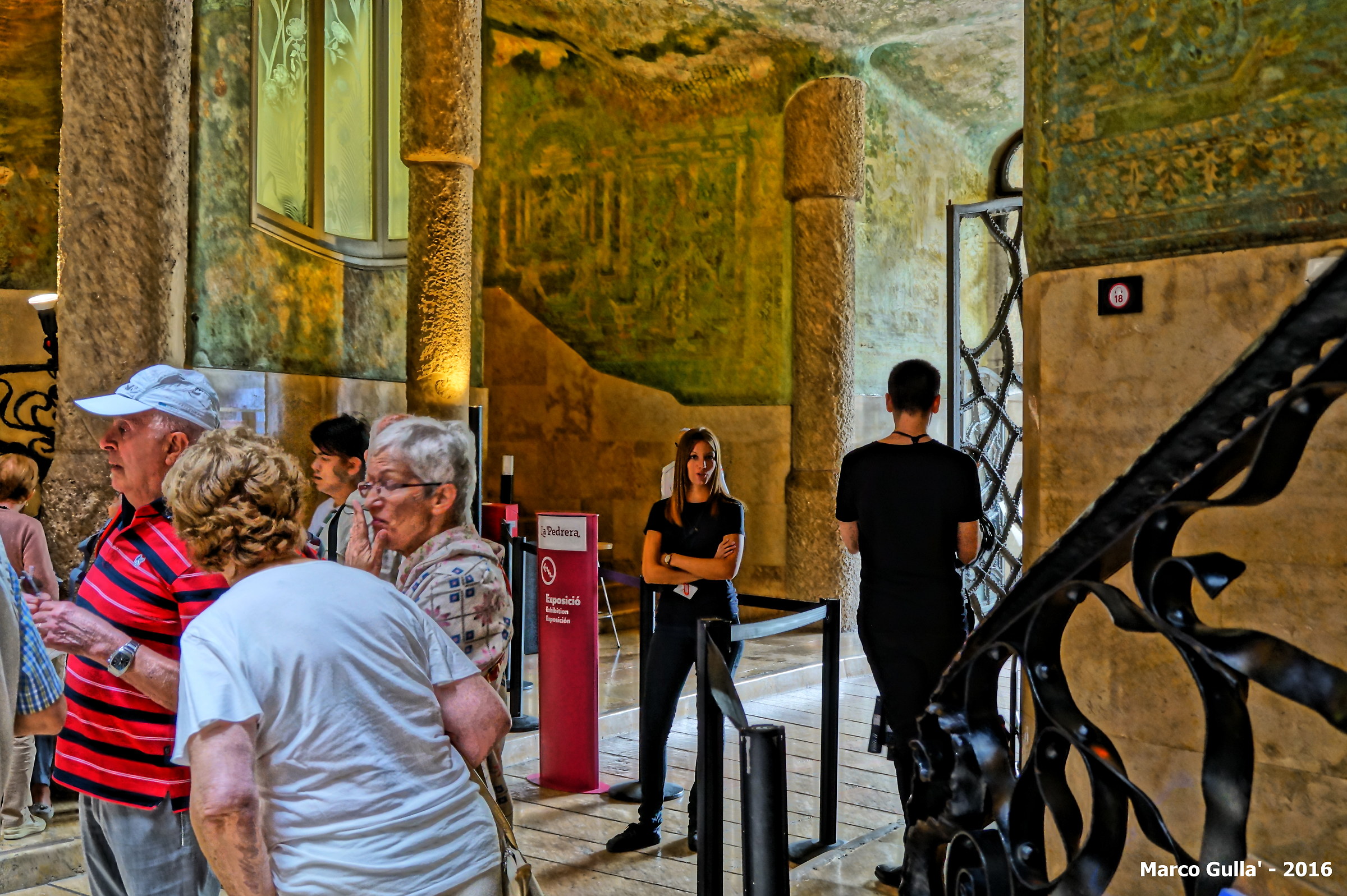 La Pedrera and its tourists