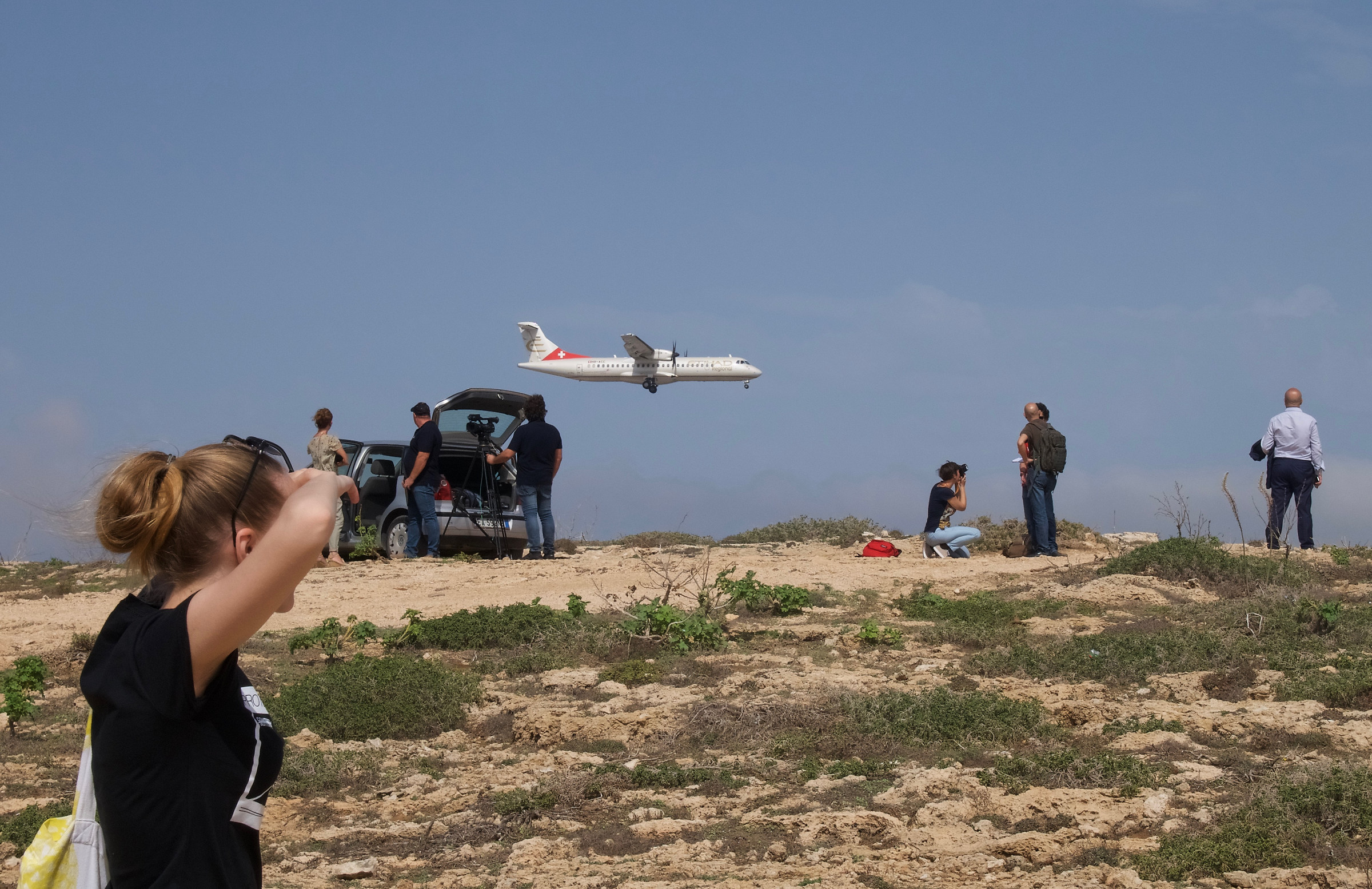 Dirette in tv e i voli sull'isola