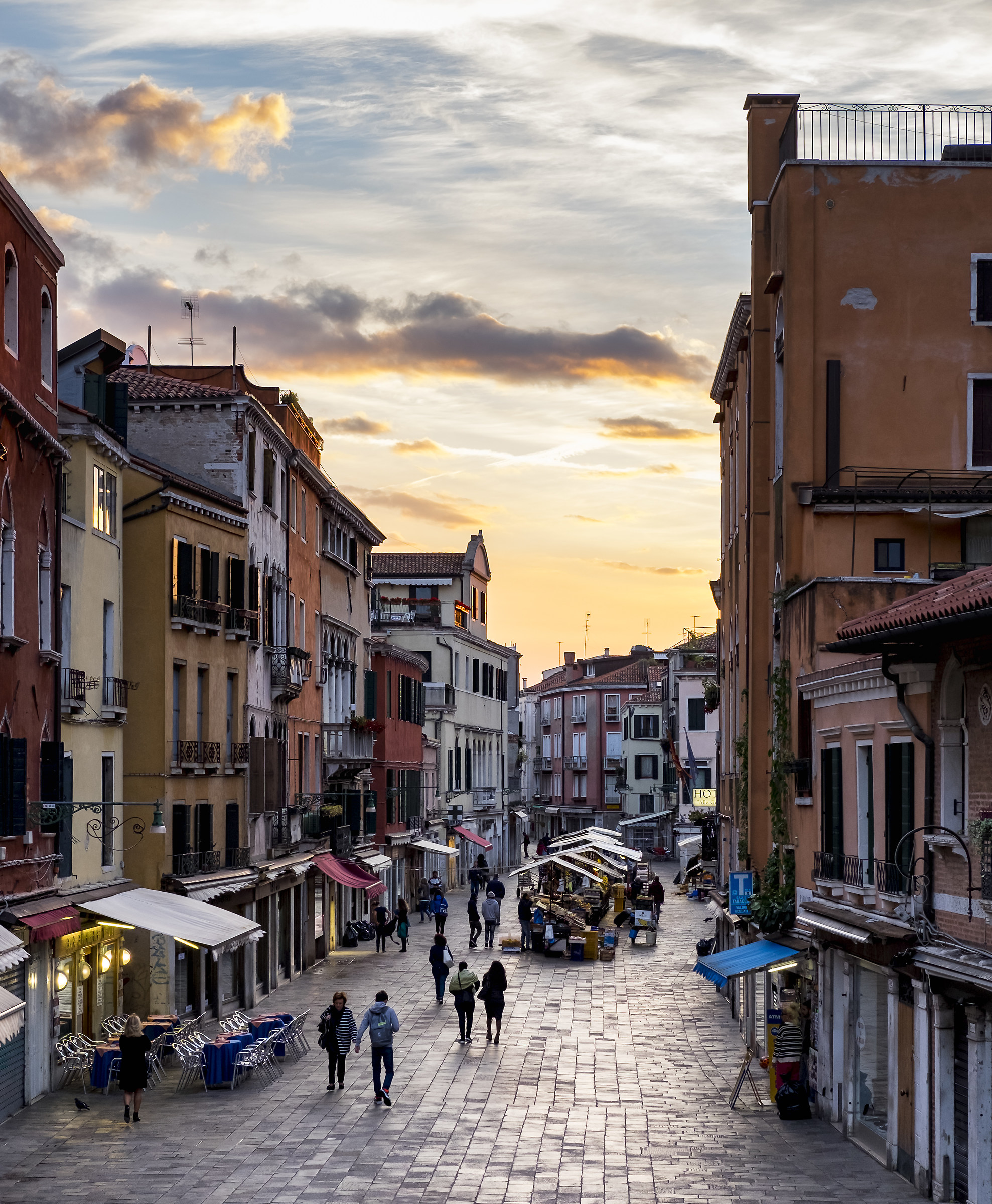 Every day makes a story in Venice