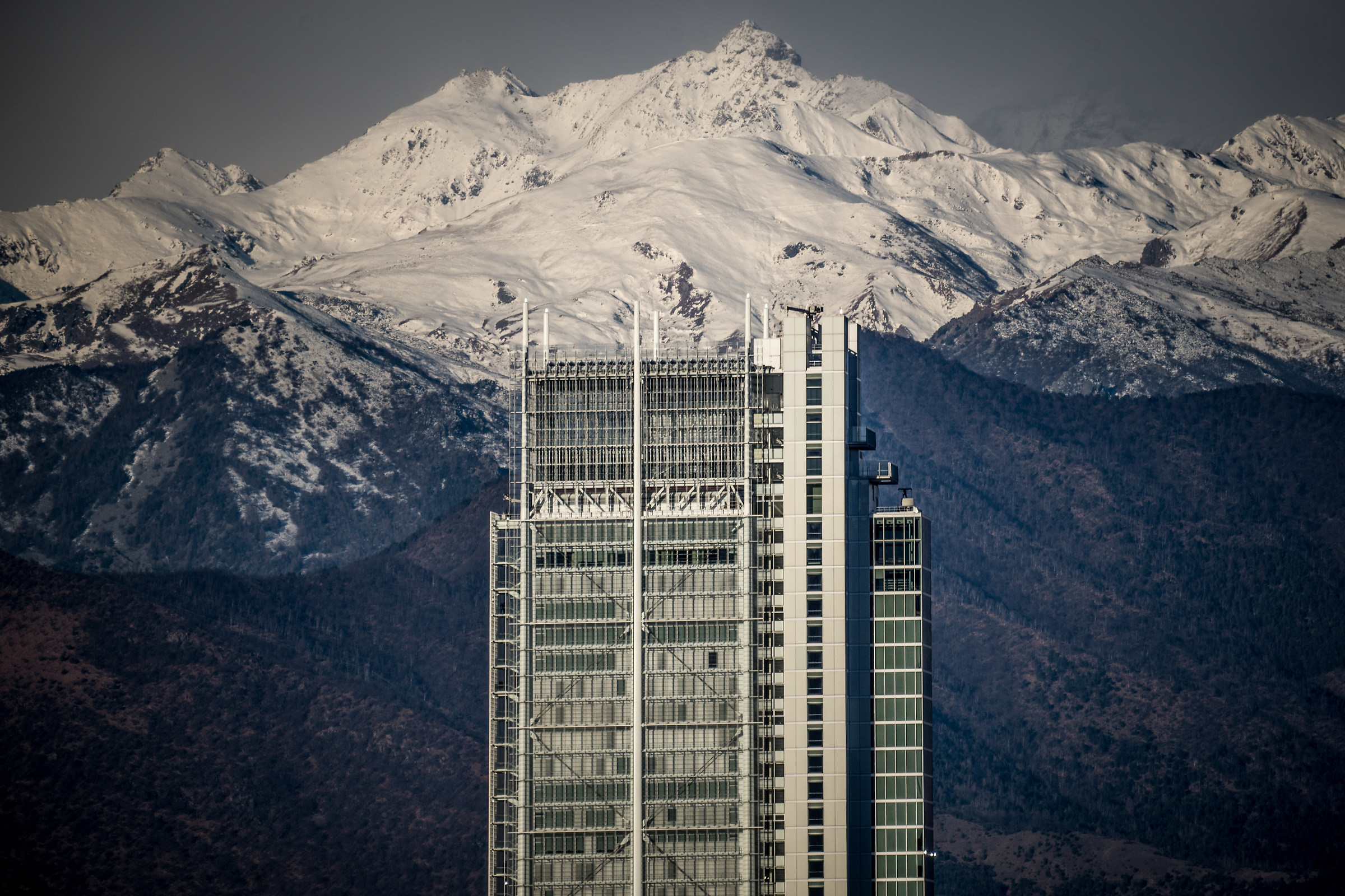 Grattacielo San Paolo e Montagne