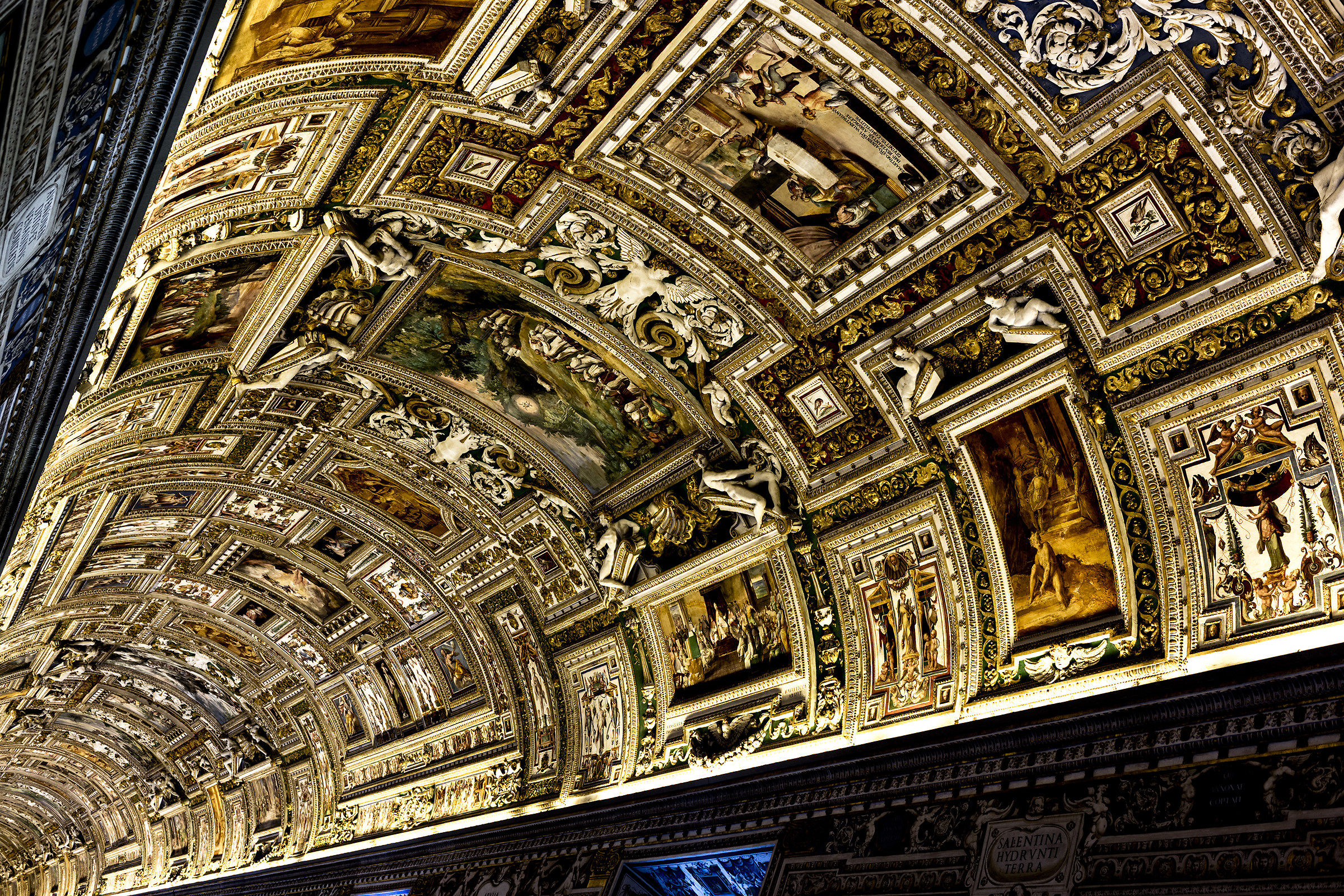 Musei Vaticani - Soffitto Galleria Carte Geografiche