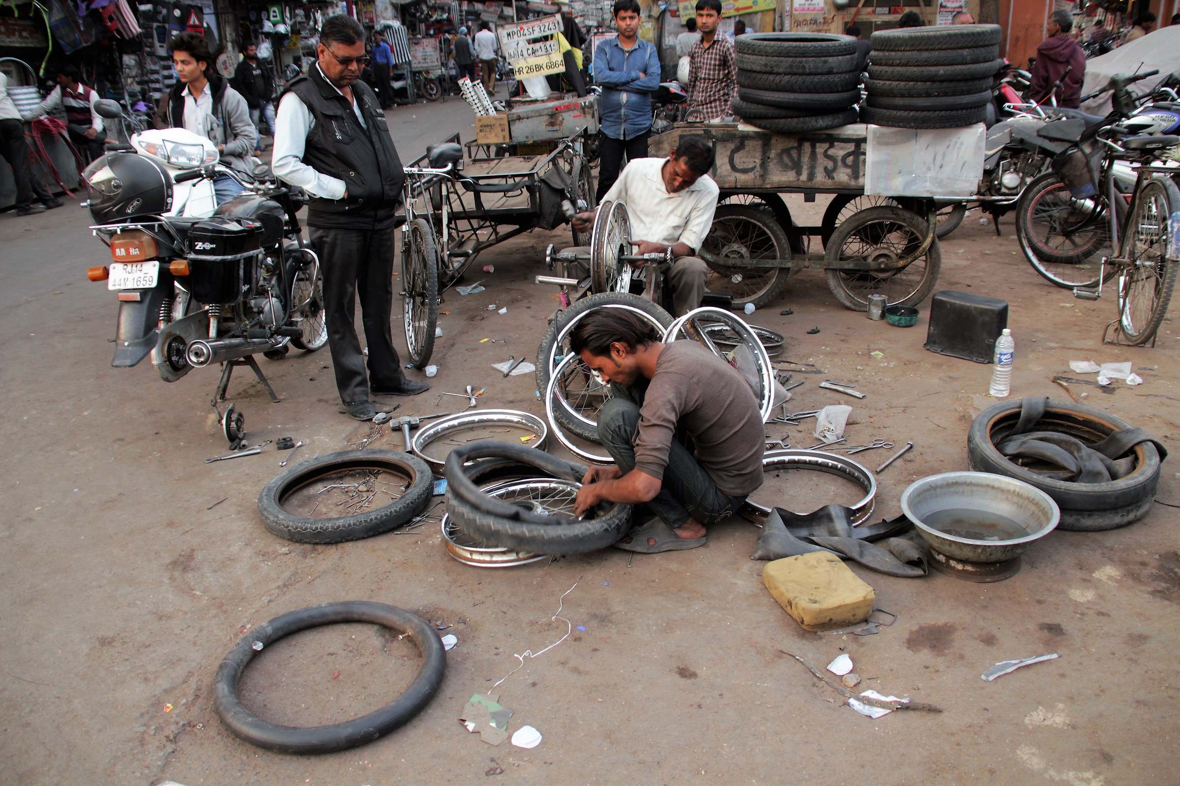 le strade dell'india