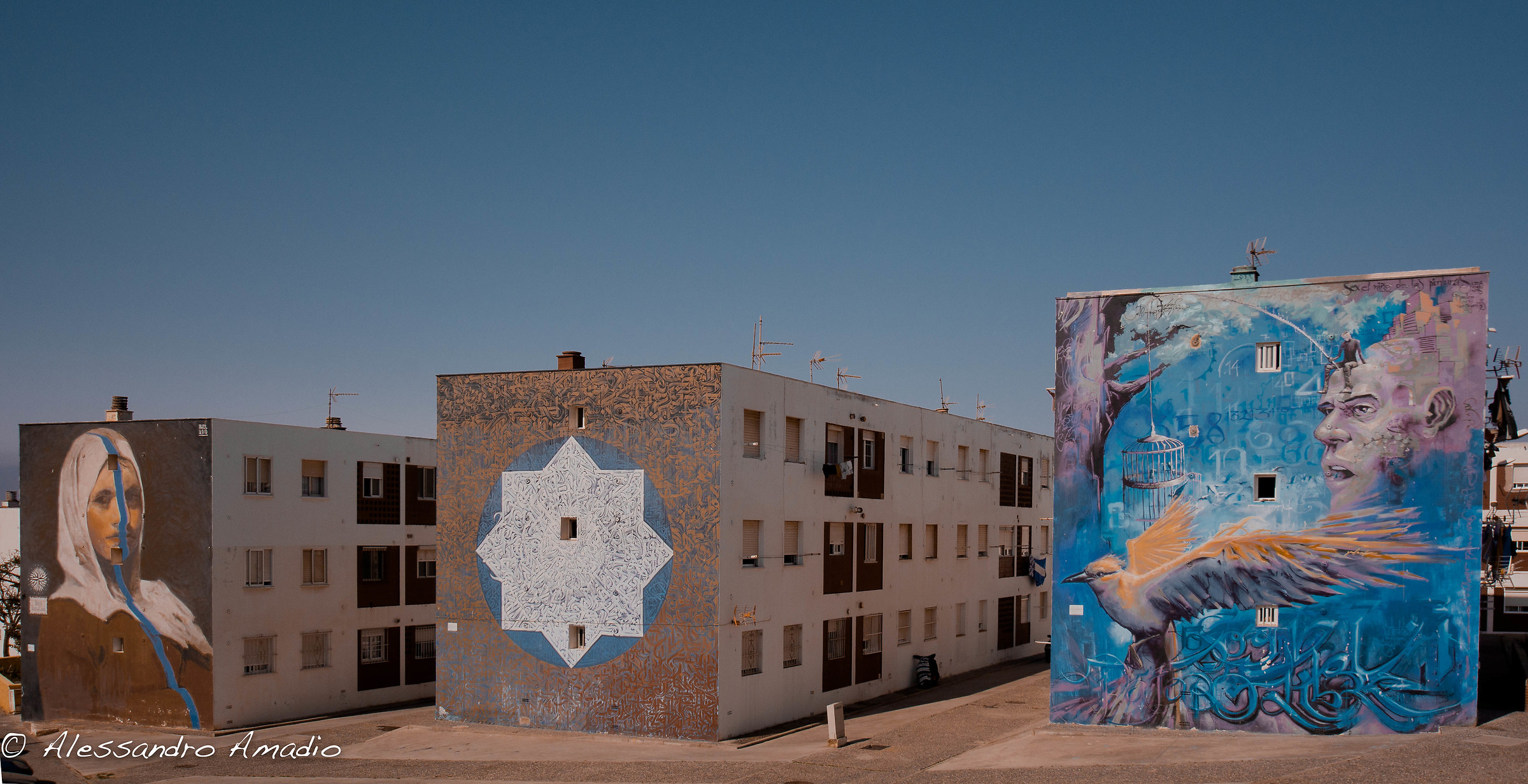 Murales Tarifa, Andalusia, Spagna