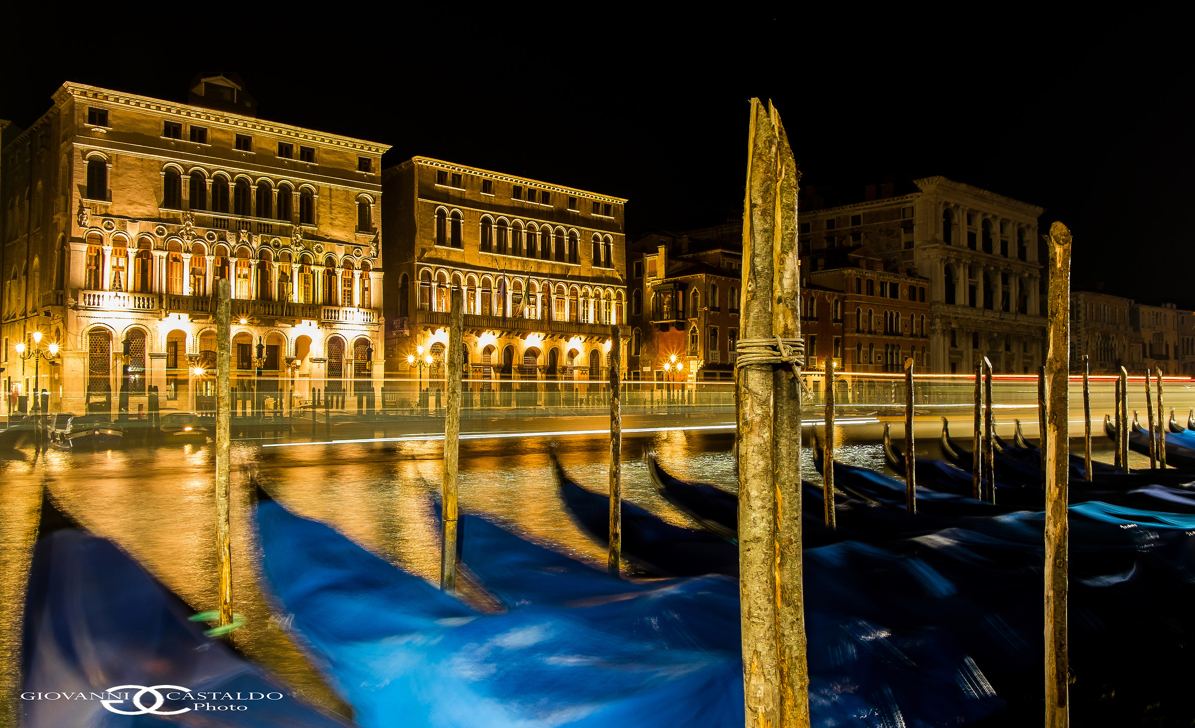 Venice at night