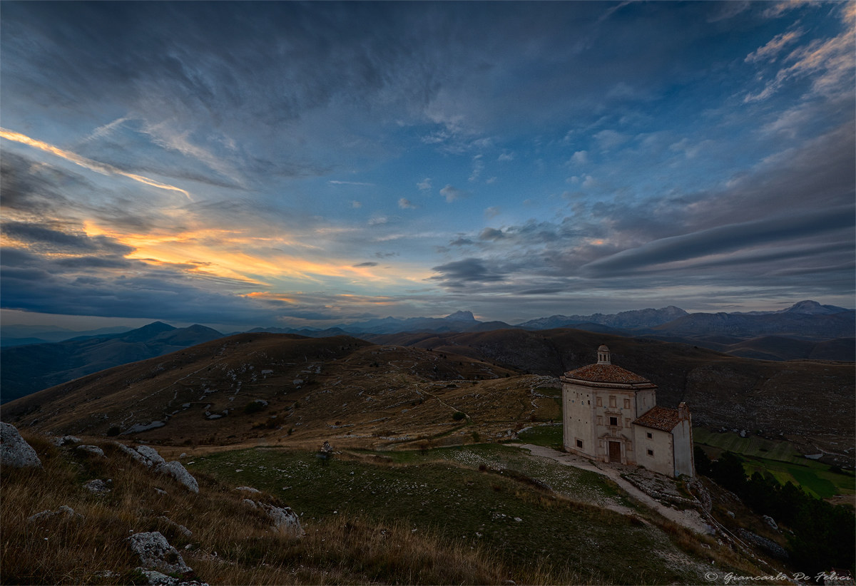 Tramonto su Rocca Calascio