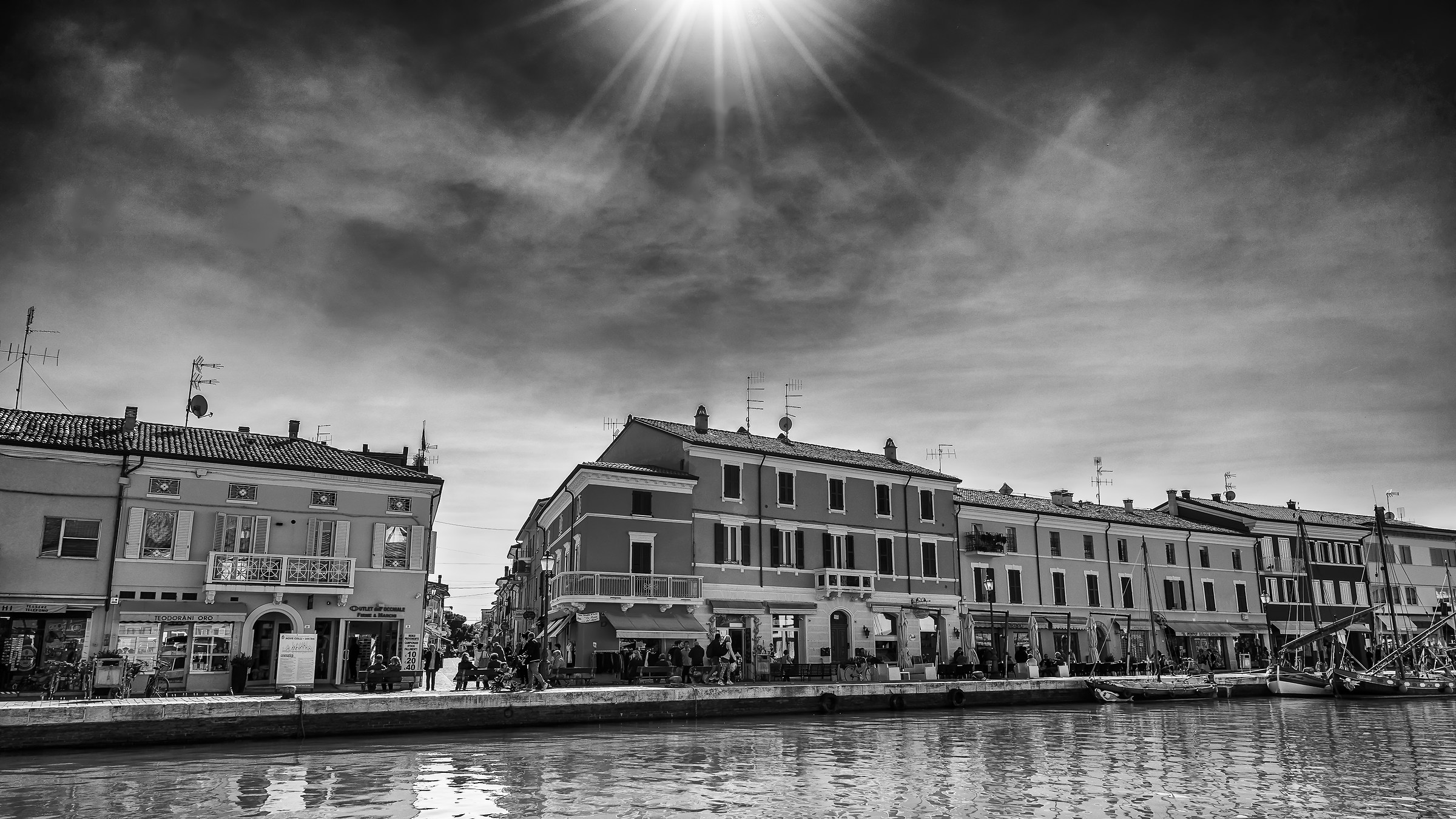 A late summer day (Cesenatico)
