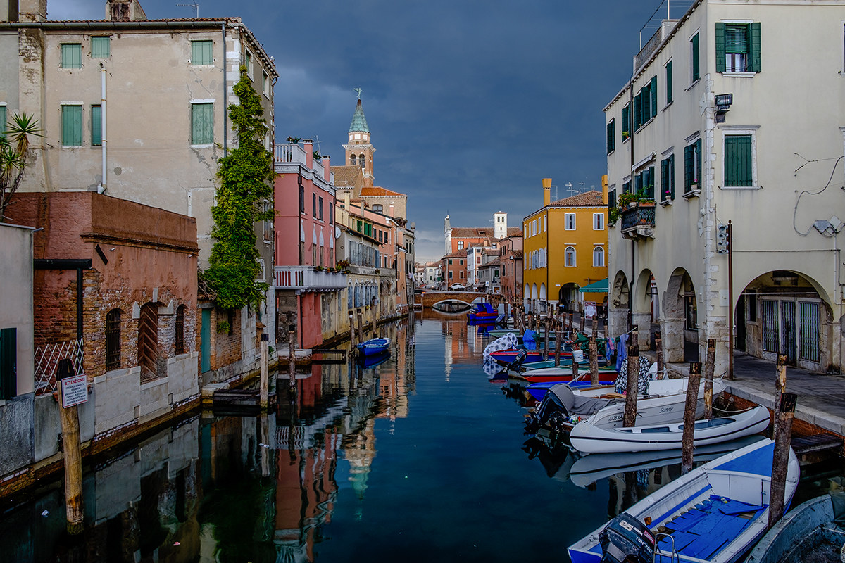 Chioggia la luce d'autunno