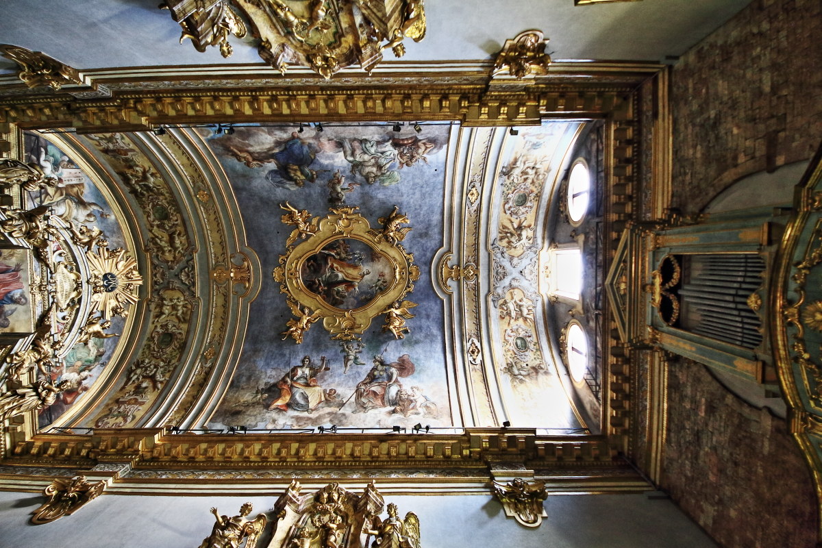 Santa Maria sopra Minerva (ceiling) - Assisi