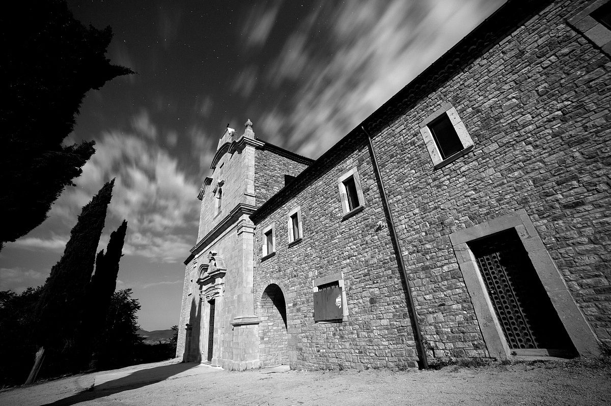 an old abbey of Italy