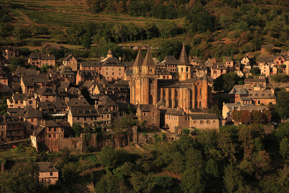 Conques al tramonto