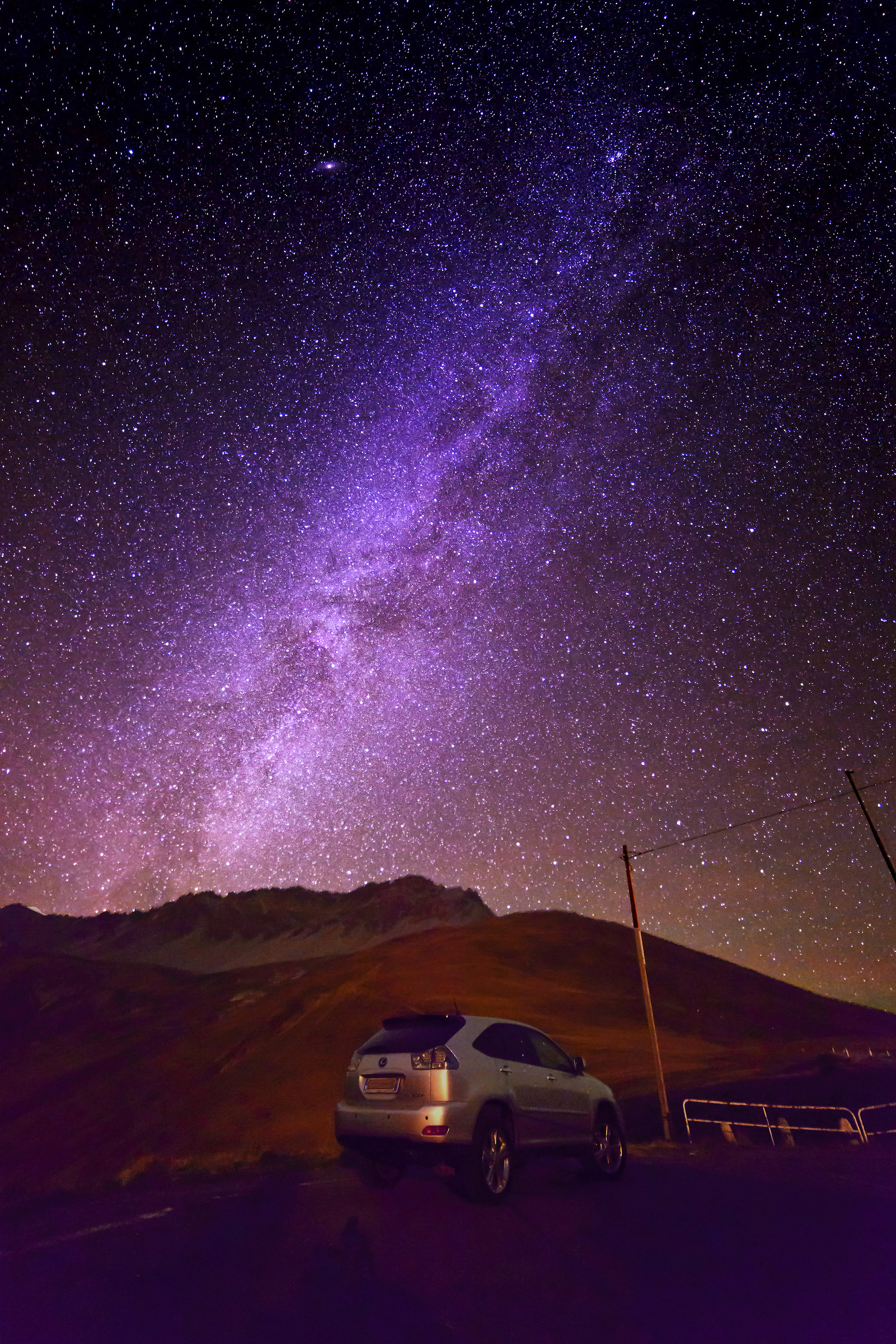 stelvio's milky way