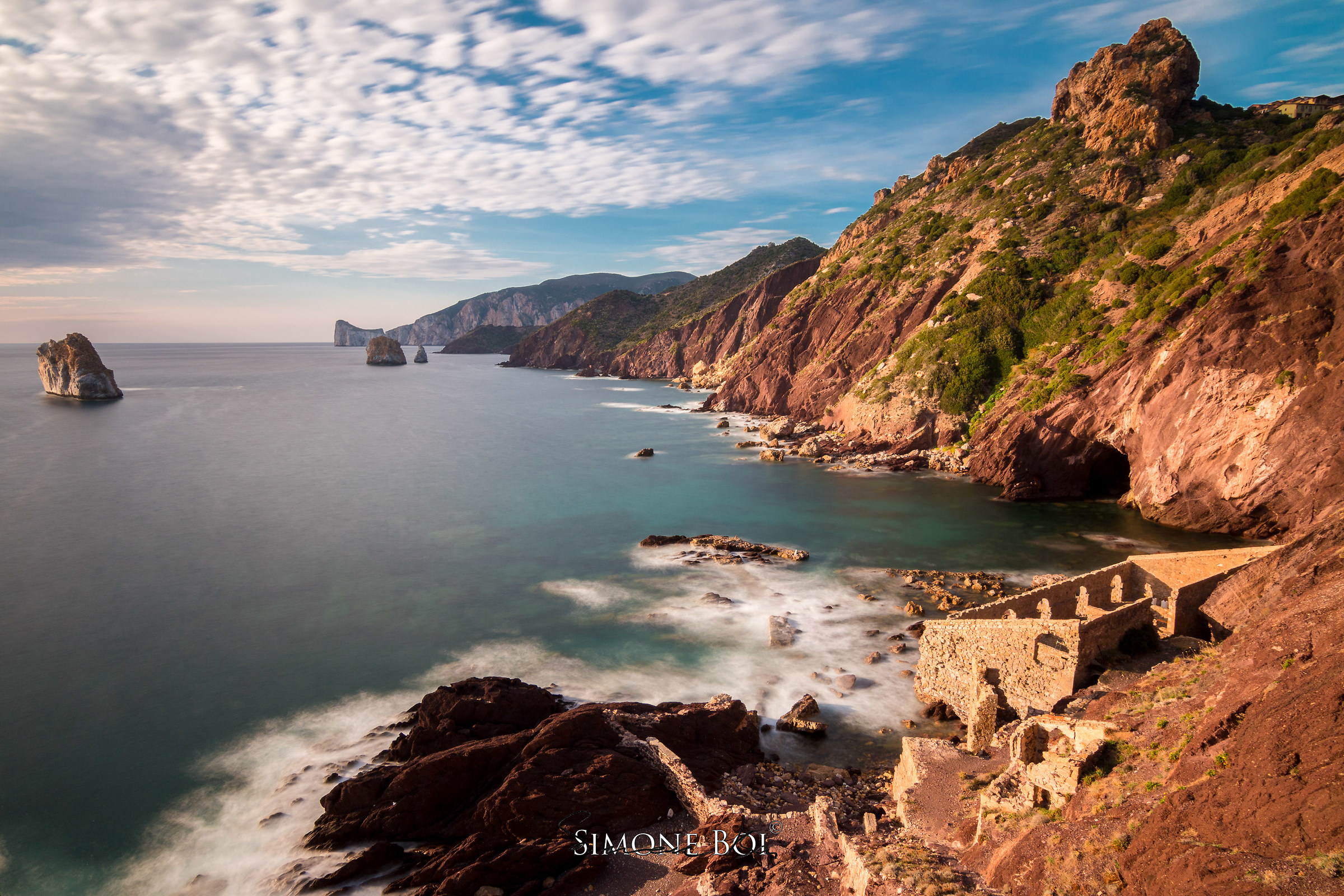 Uno scorcio a Nebida