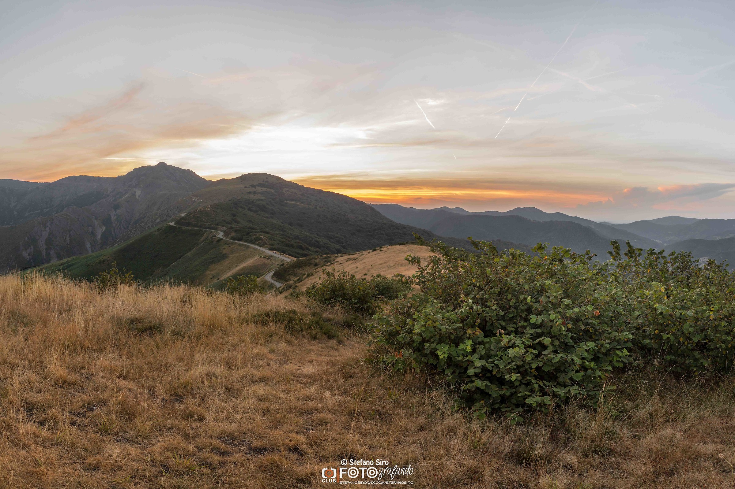 Sunset on Mount Dente