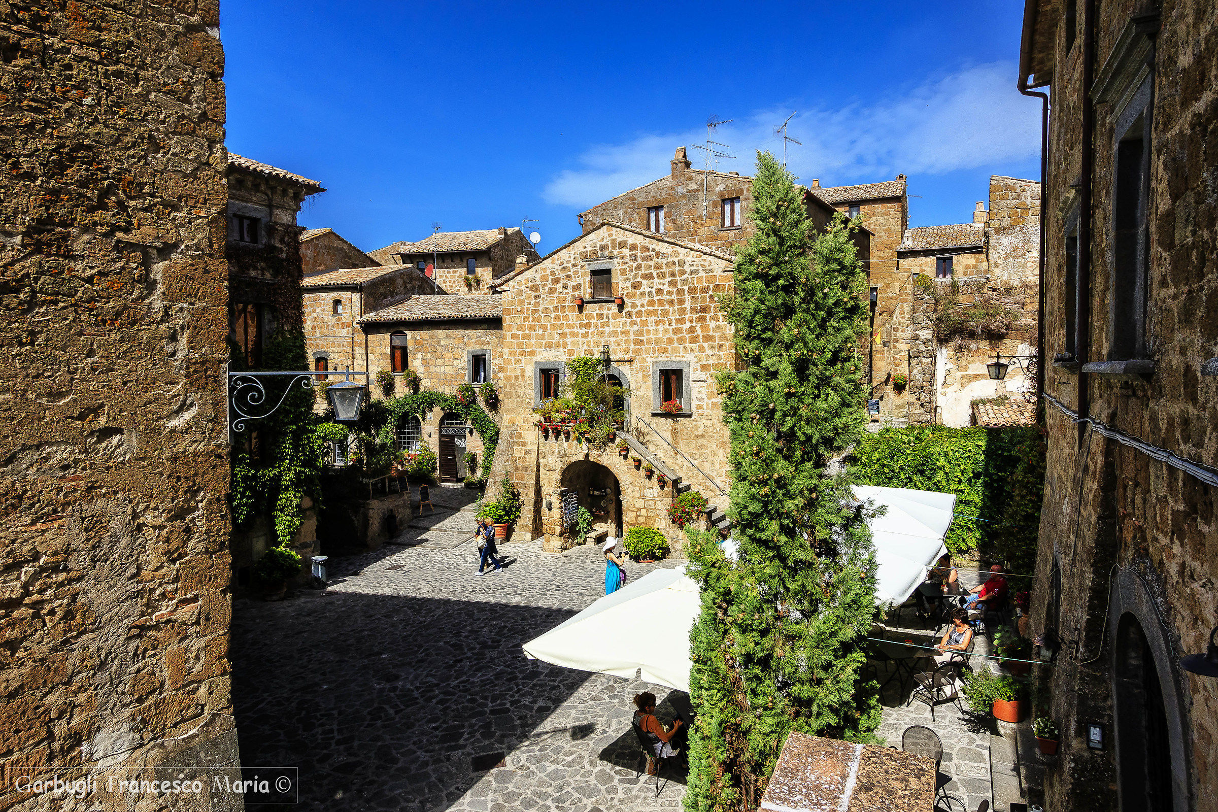 The streets of Civita