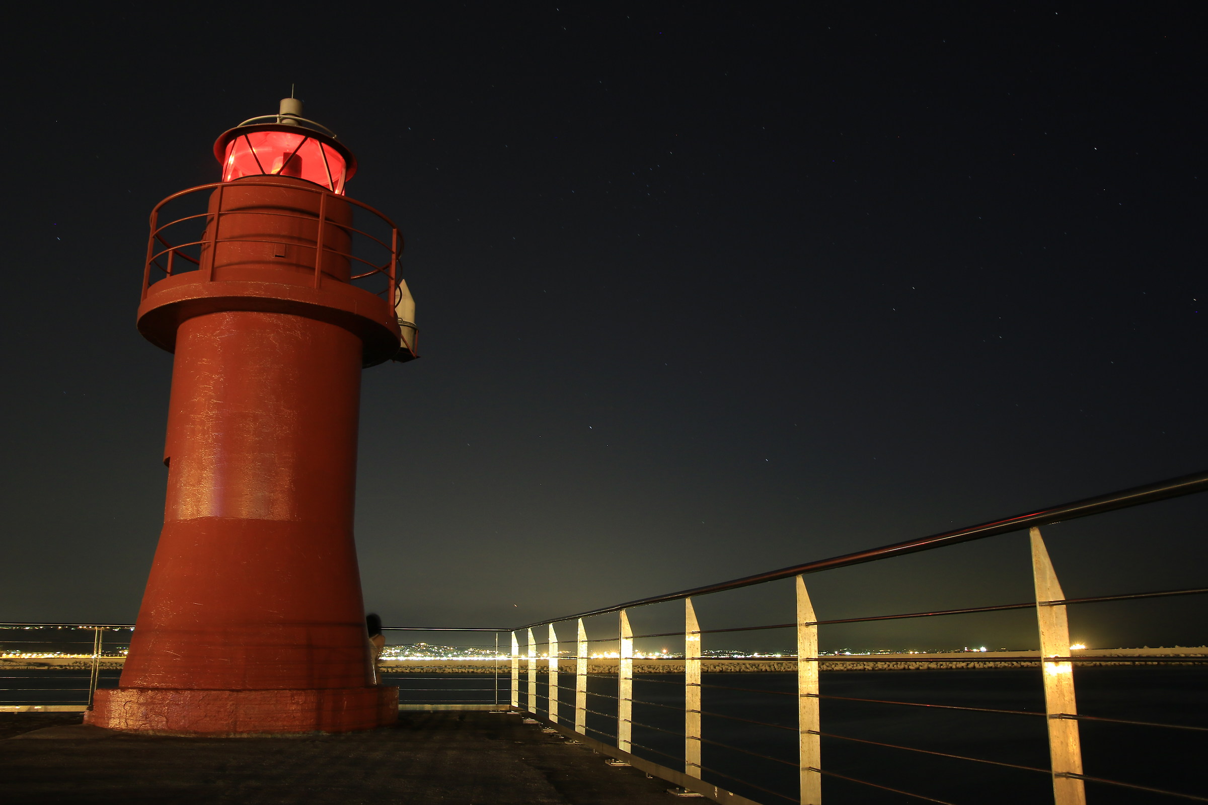 Scrutare nella notte aiutato dalla lanterna Rossa