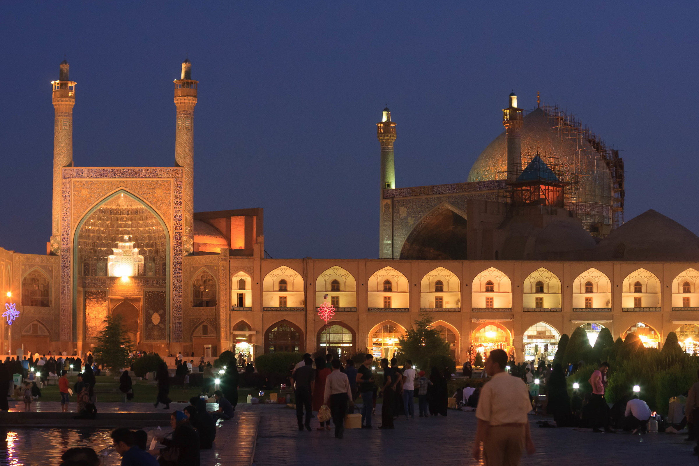 Shah Mosque from Naqsh-e Jahan Square, Isfahan