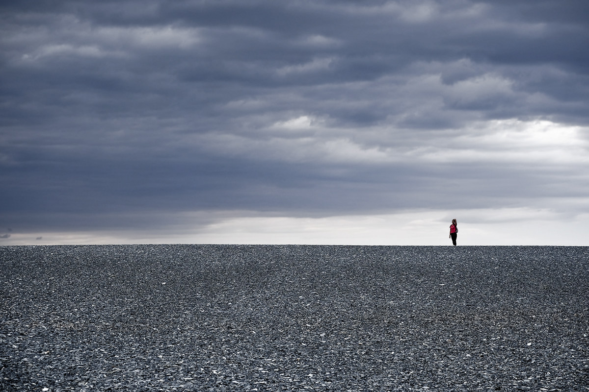 Tiny but important human presence