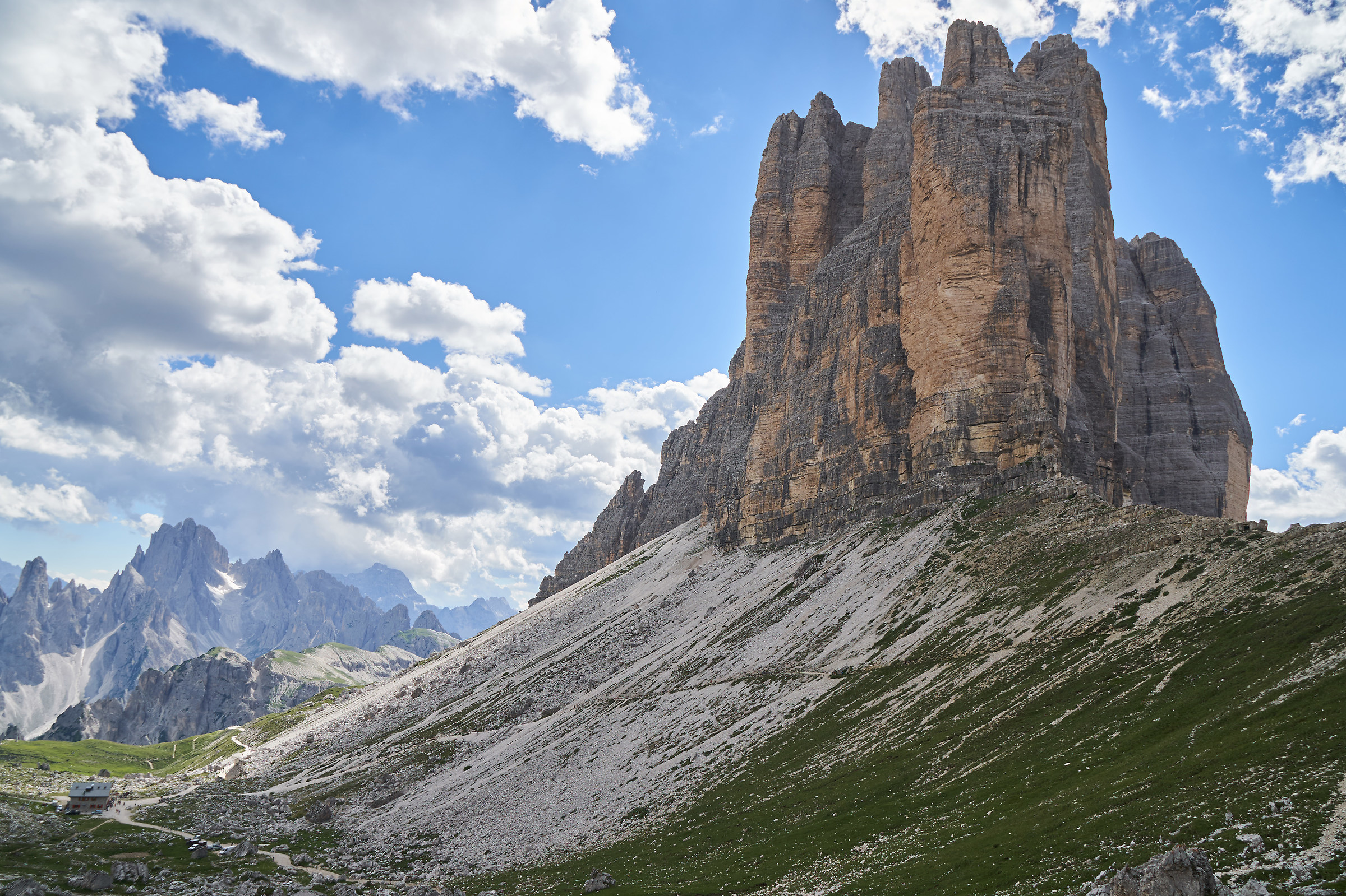 Three peaks of Lavaredo