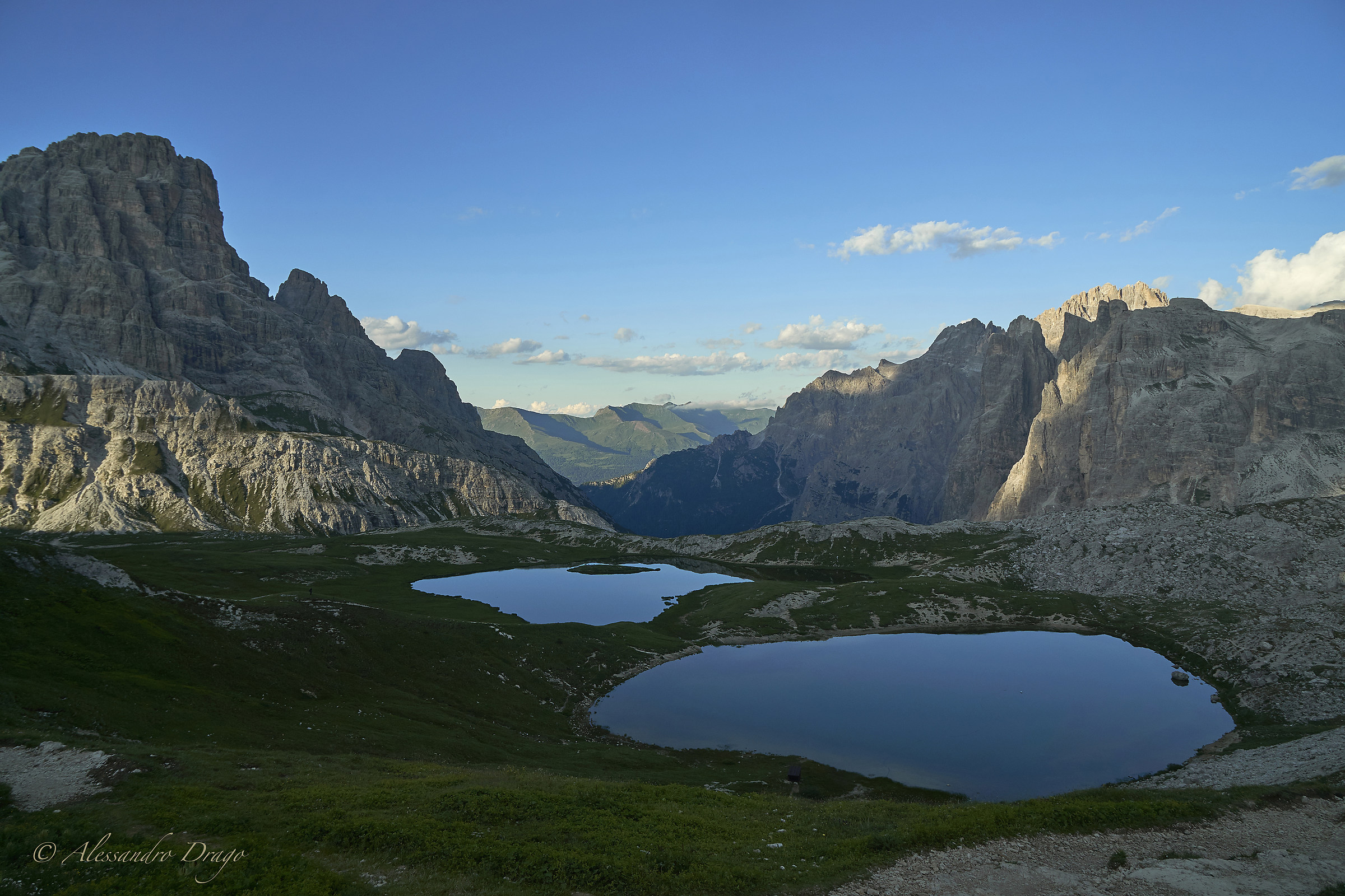 Tre Cime National Park - Lakes Plan