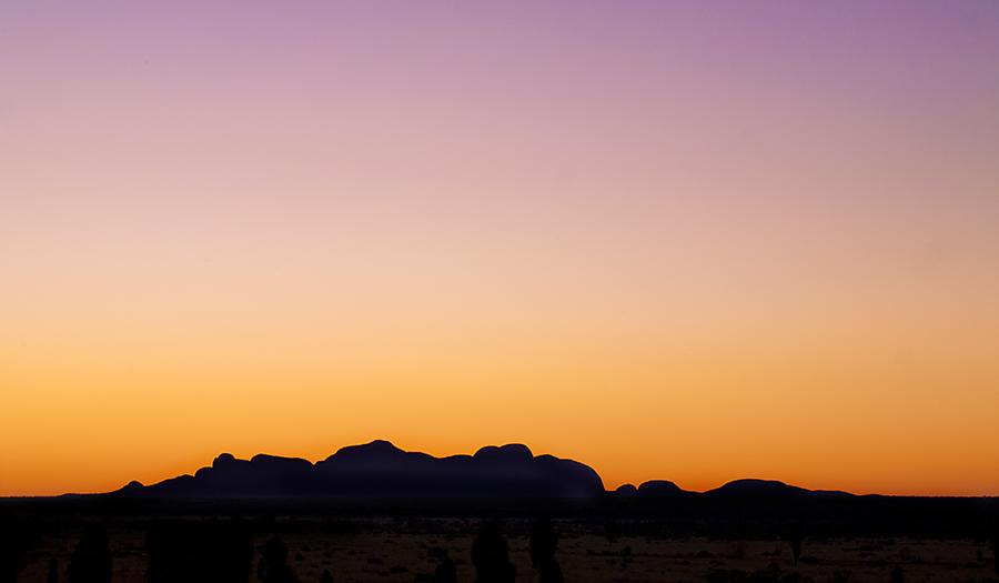 australia - Olgas Sunset