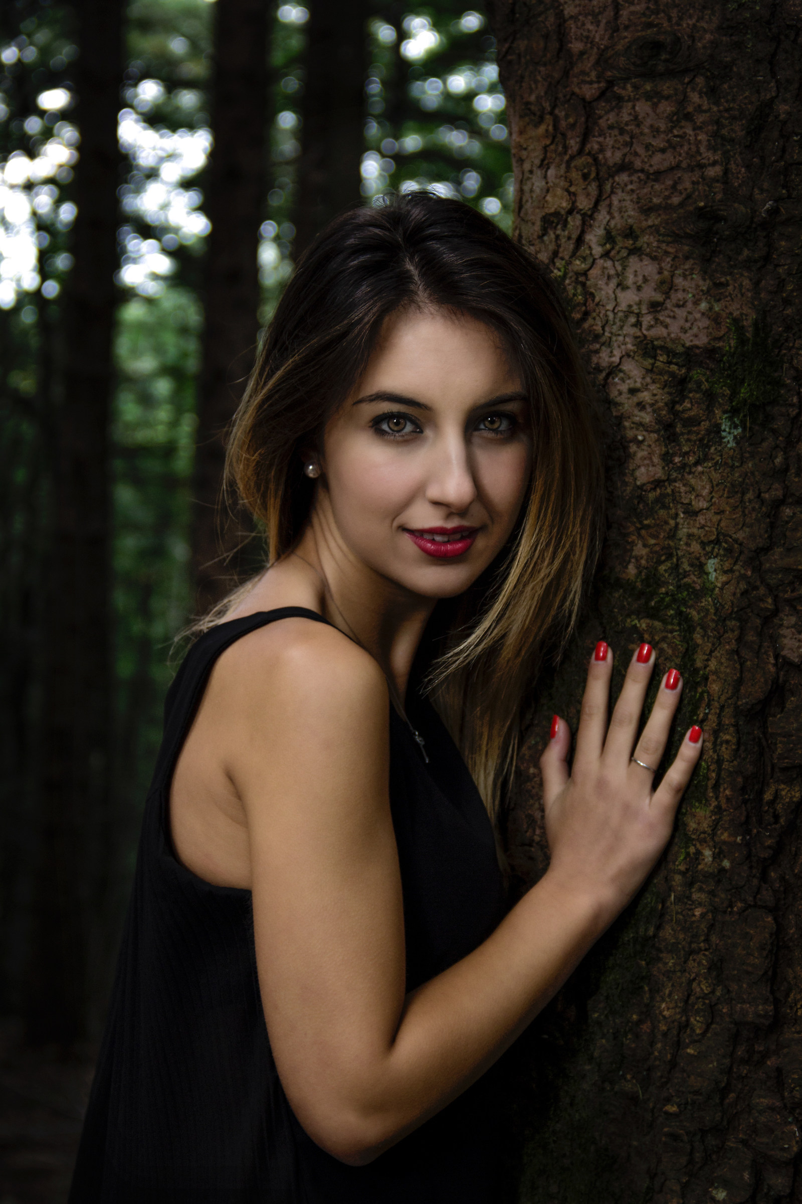 creature in the forest