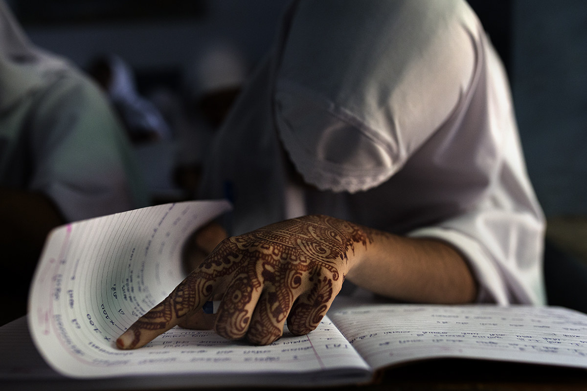 Ahmedabad Muslim school.