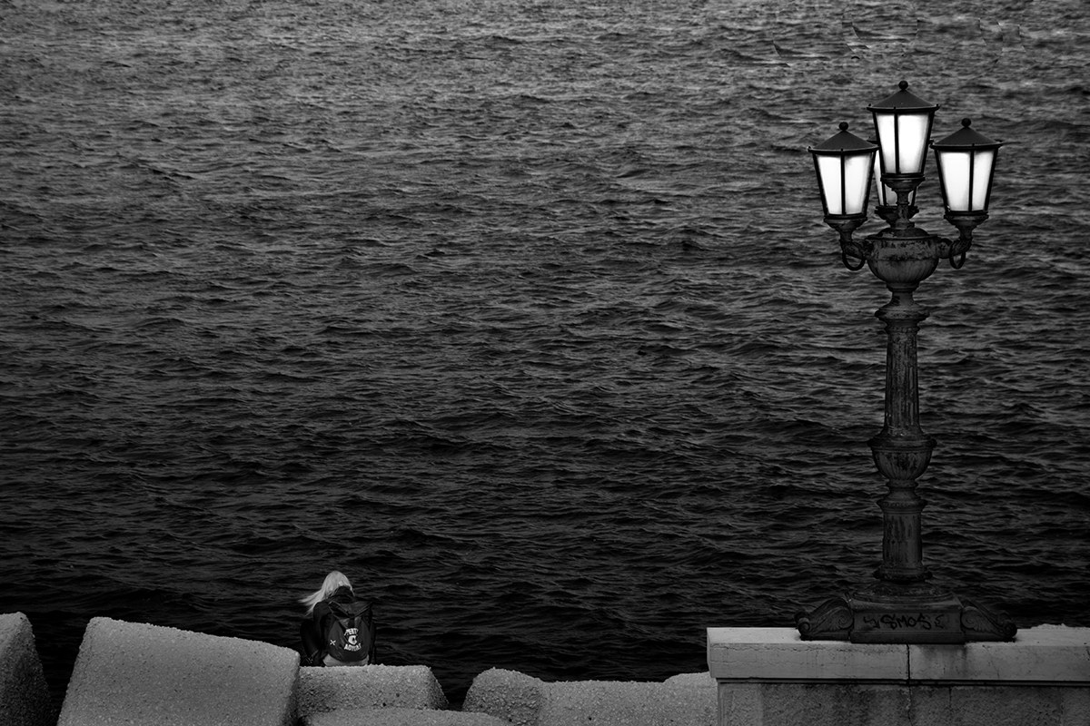 ... a guardare il mare.