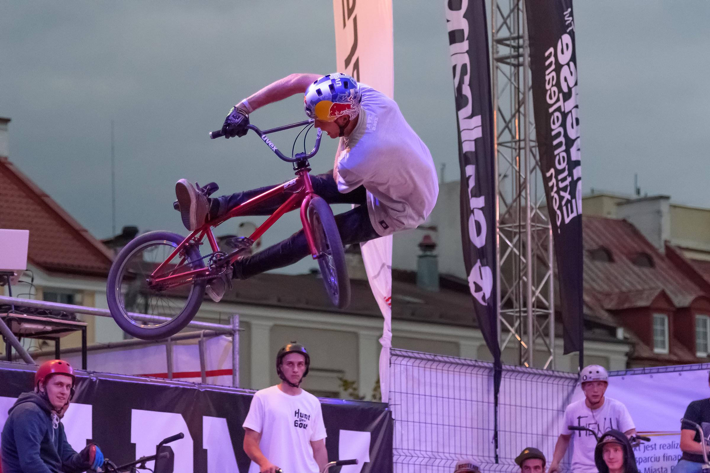 BMX show in Bialystok, Poland - 09/29/16 - 01/10/16