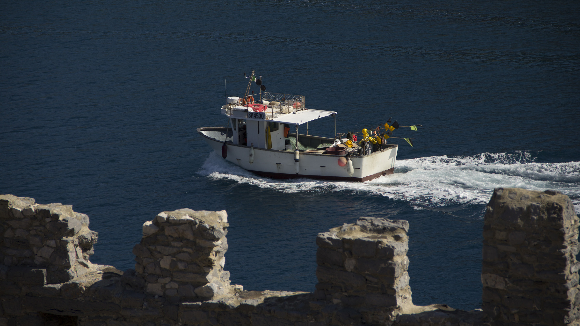 Verso il porticciolo di Portovenere