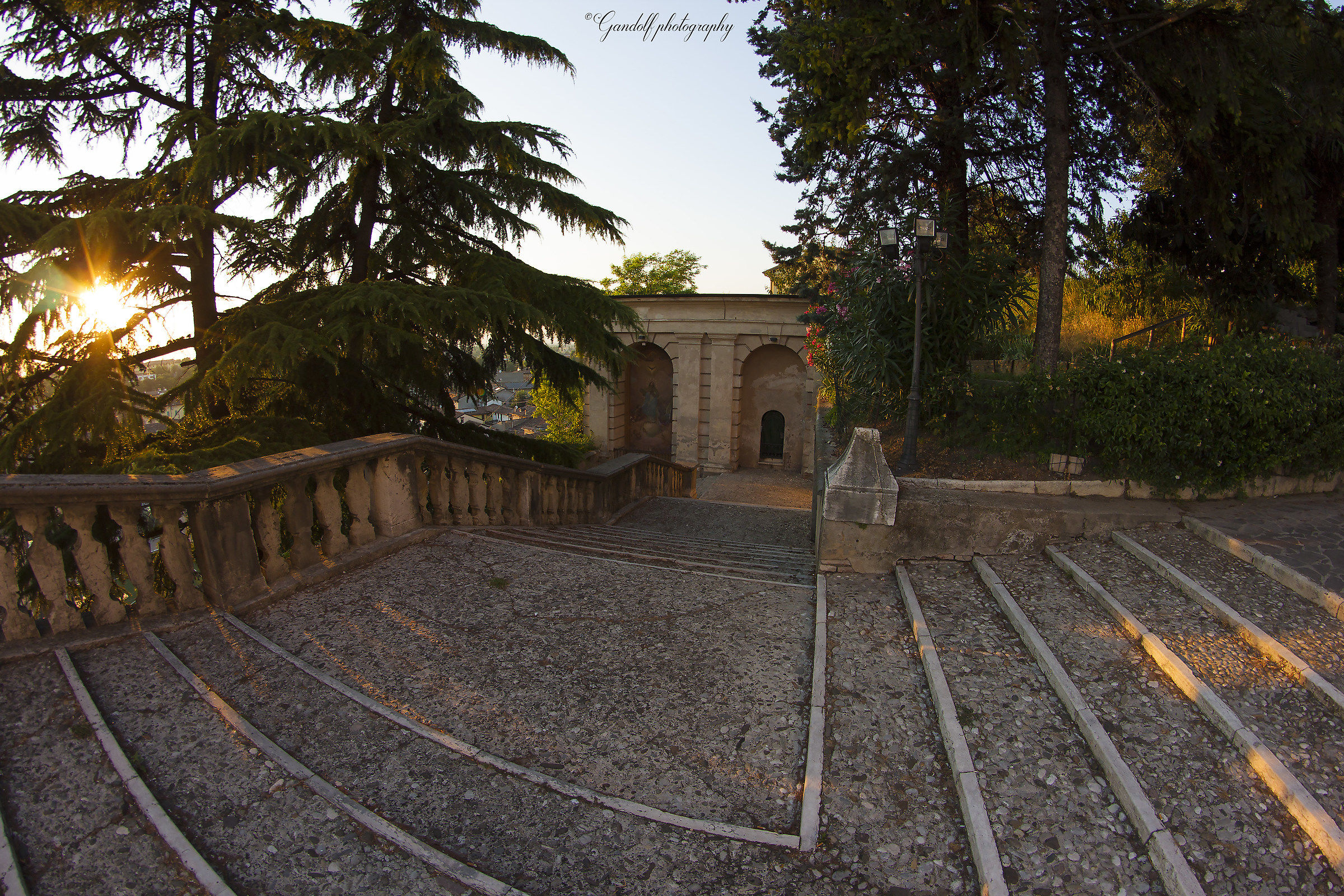 La luce del tramonto