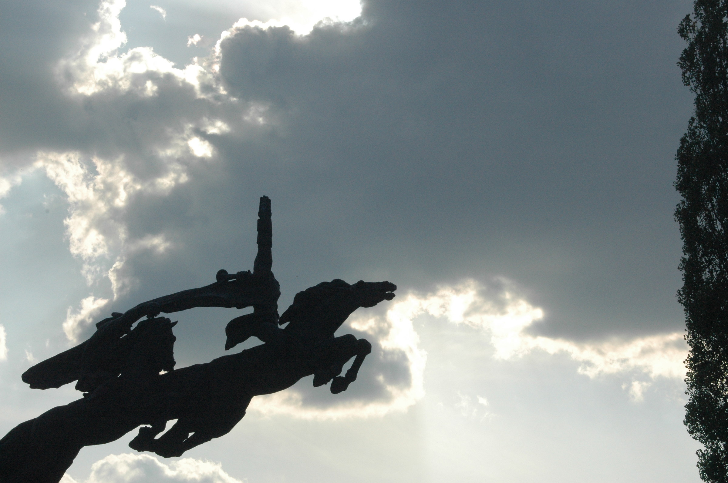 cavalcata fra le nuvole