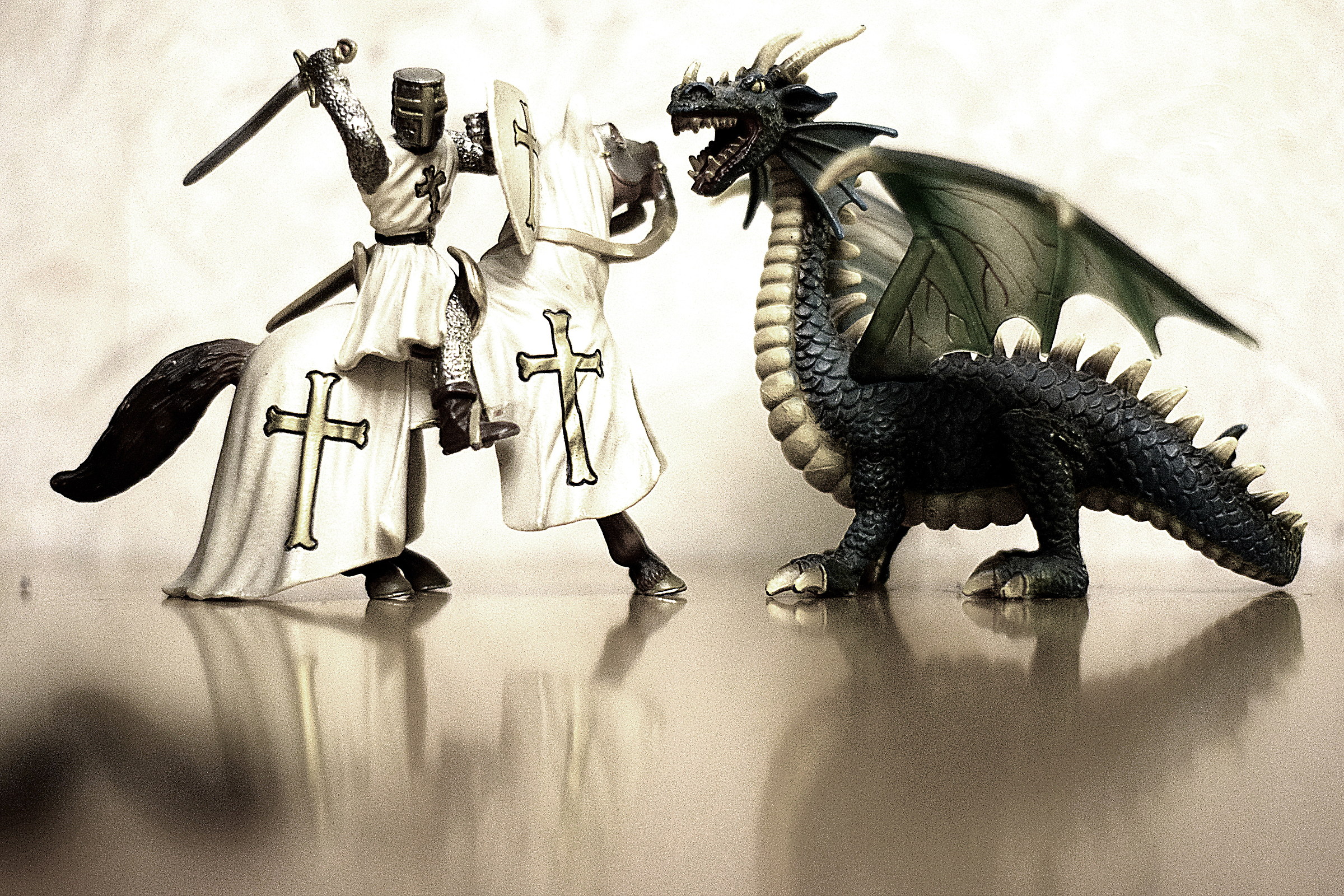 Lancelot and the dragon