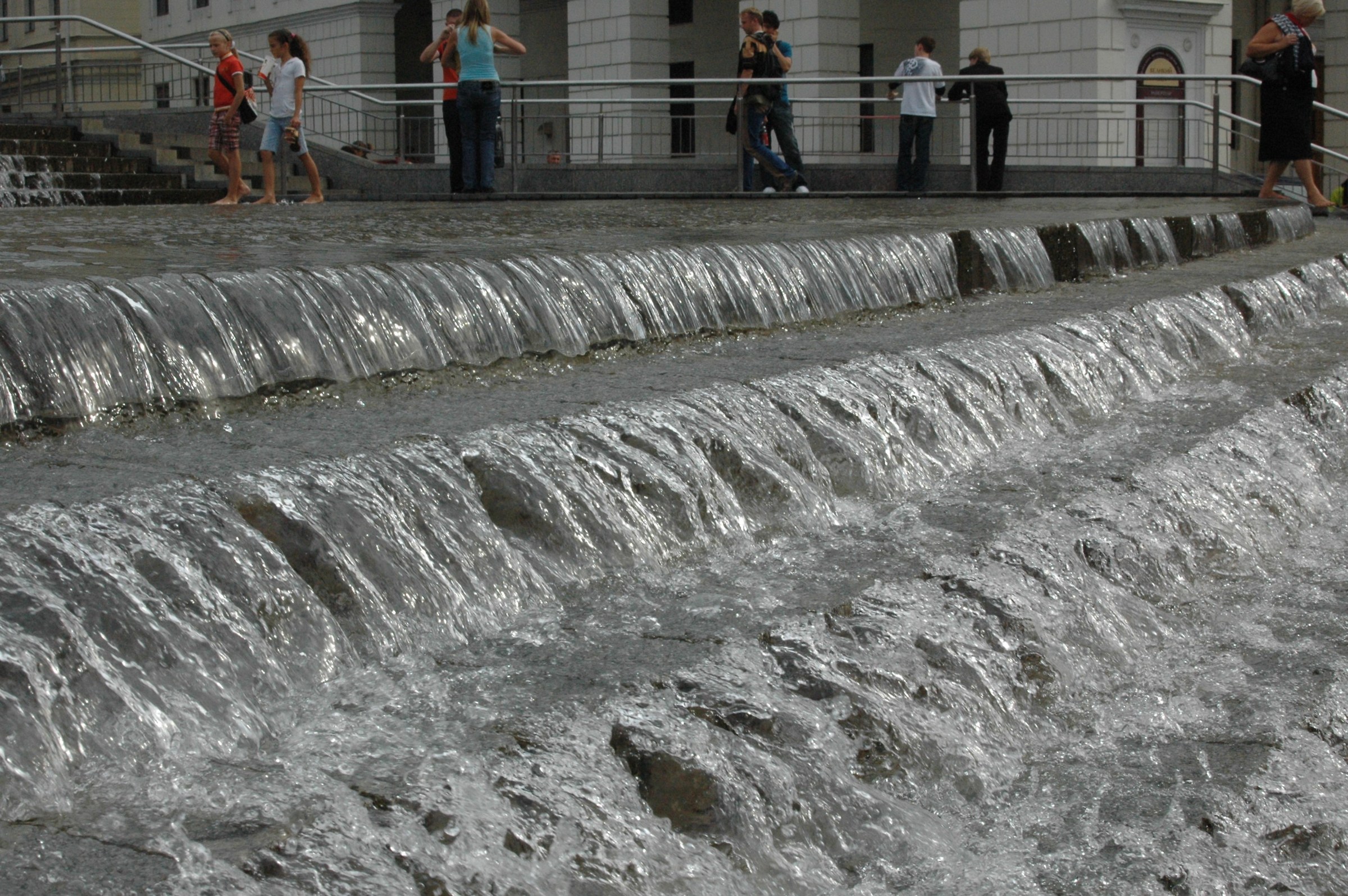 una passeggiata sull'acqua
