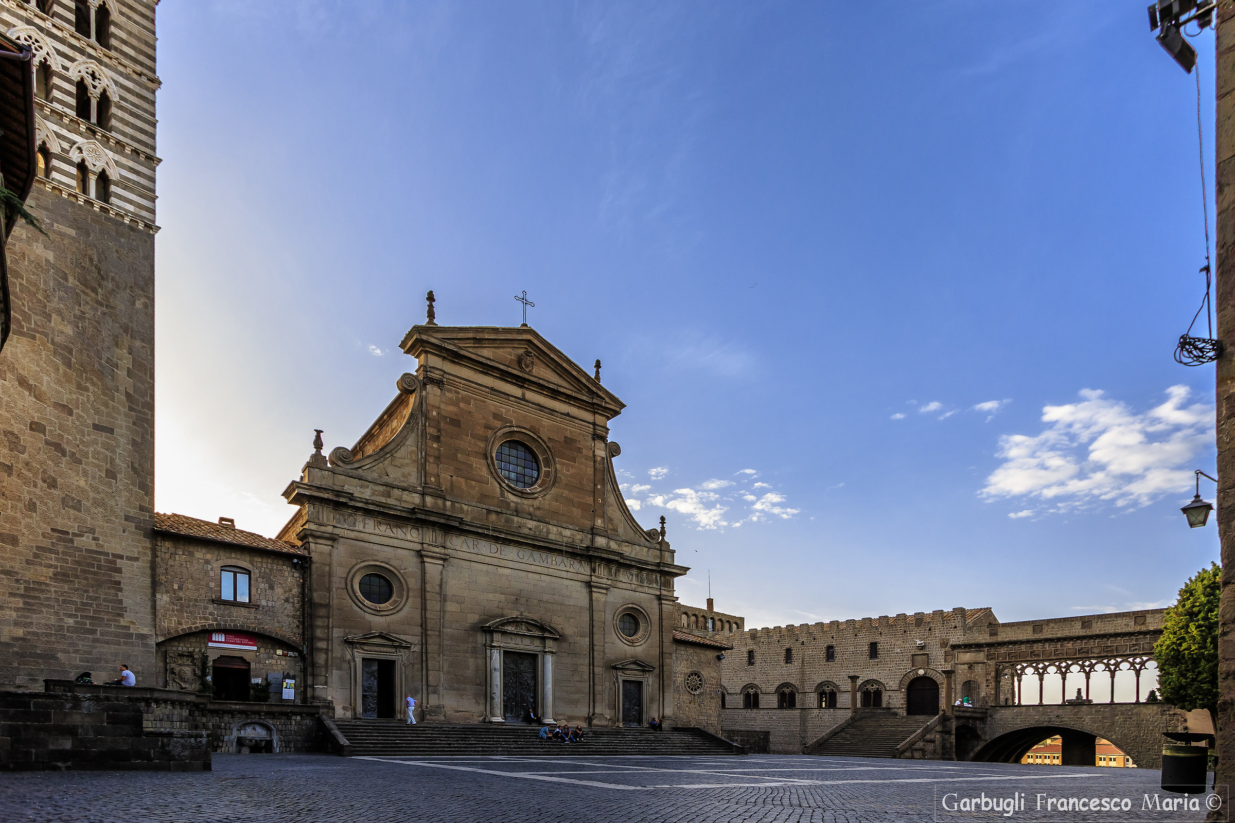The last hours of the day in Viterbo