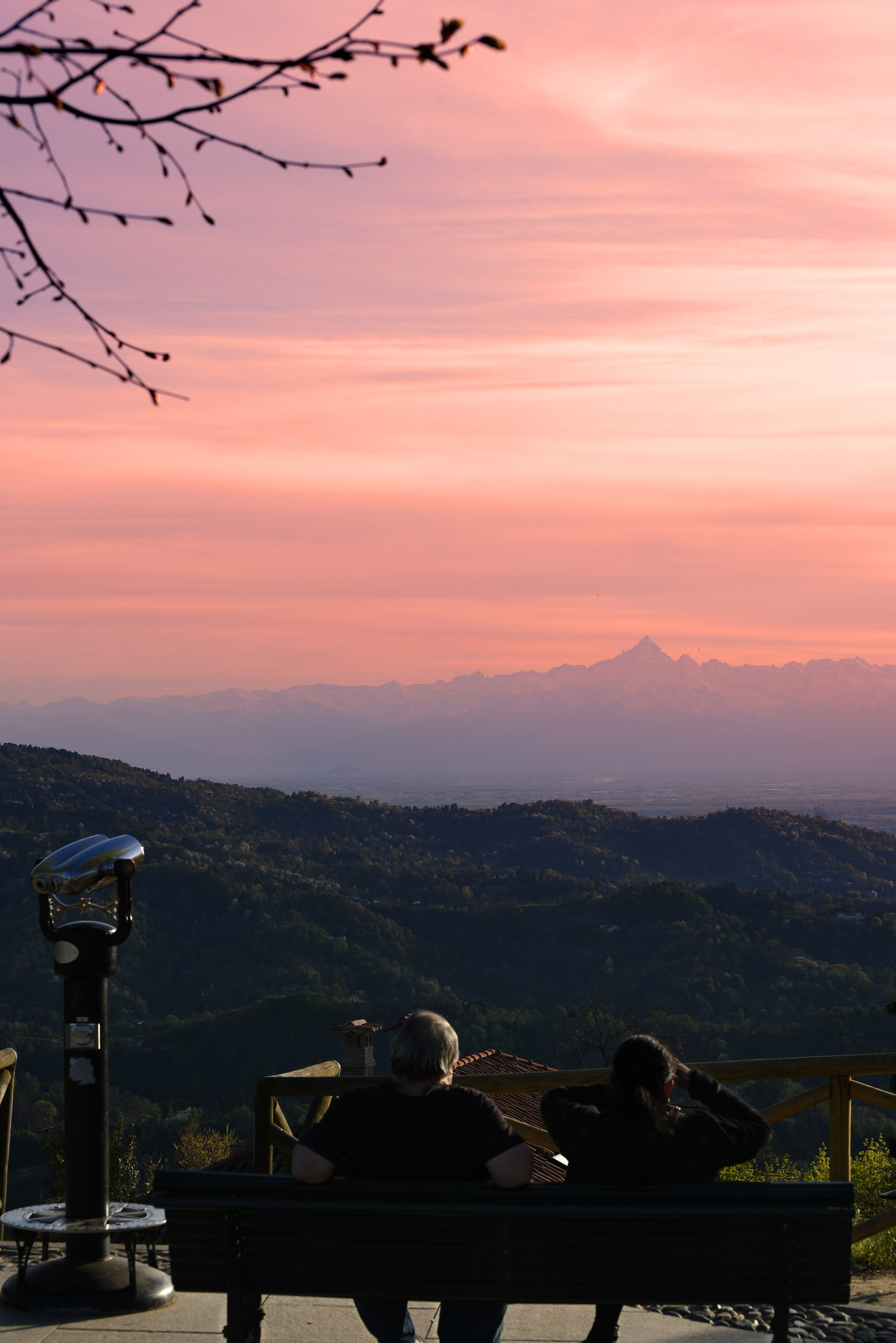 Monviso from Superga