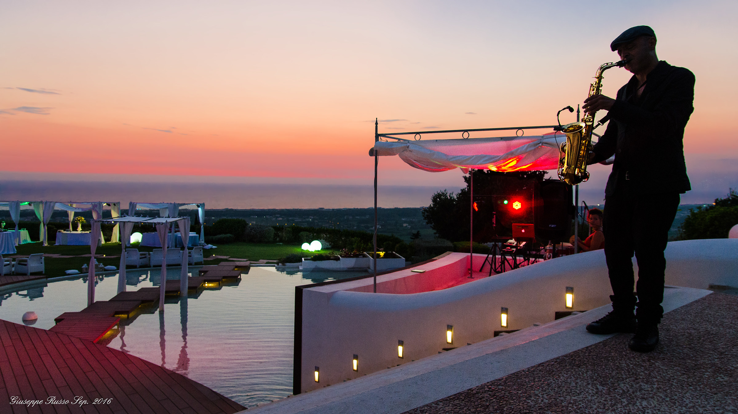 Sax & Landscape sulle coste di Cuma (na)