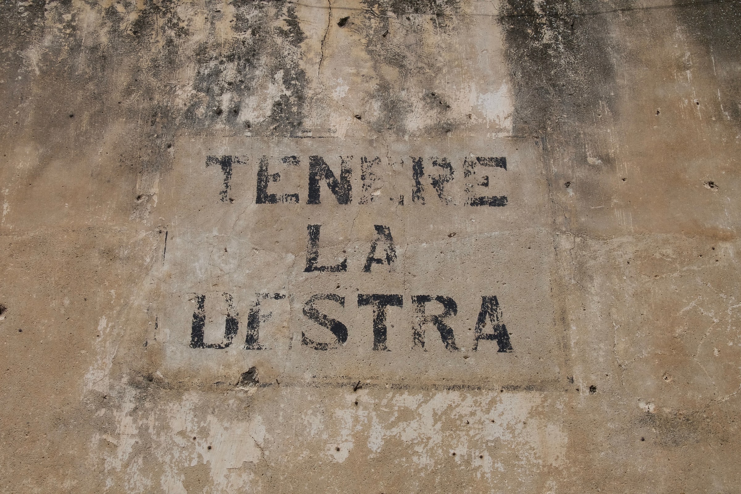 Scritte d'altri tempi