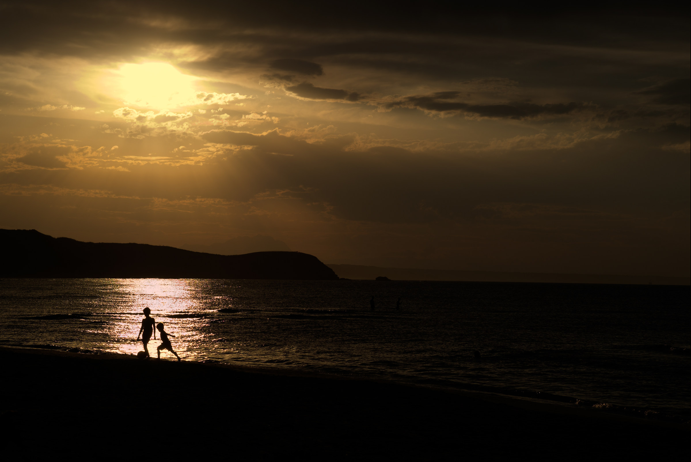 Punta Penna al tramonto