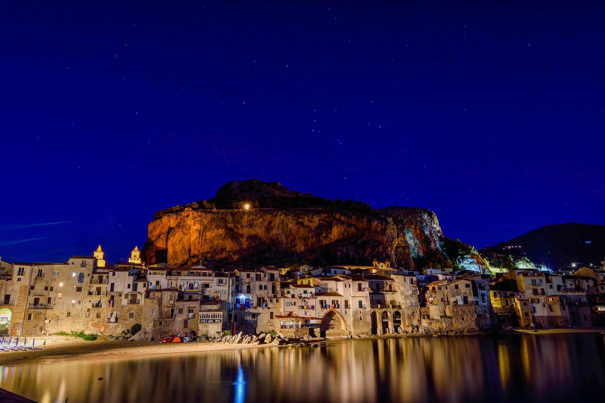 Cefalù by night