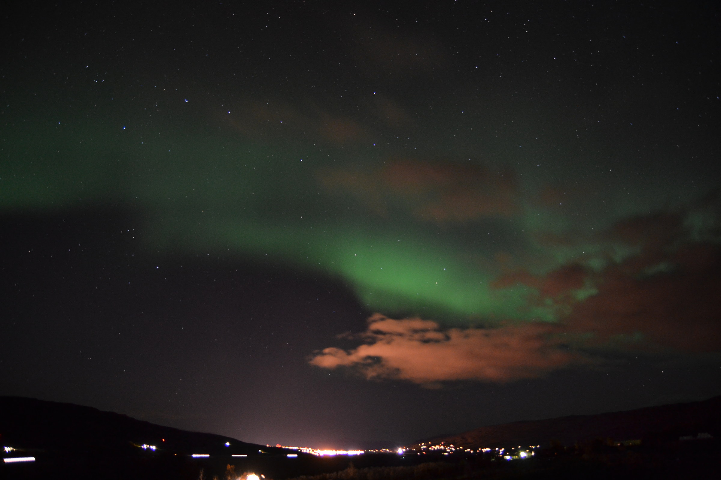 Aurora Boreale a Akureyri
