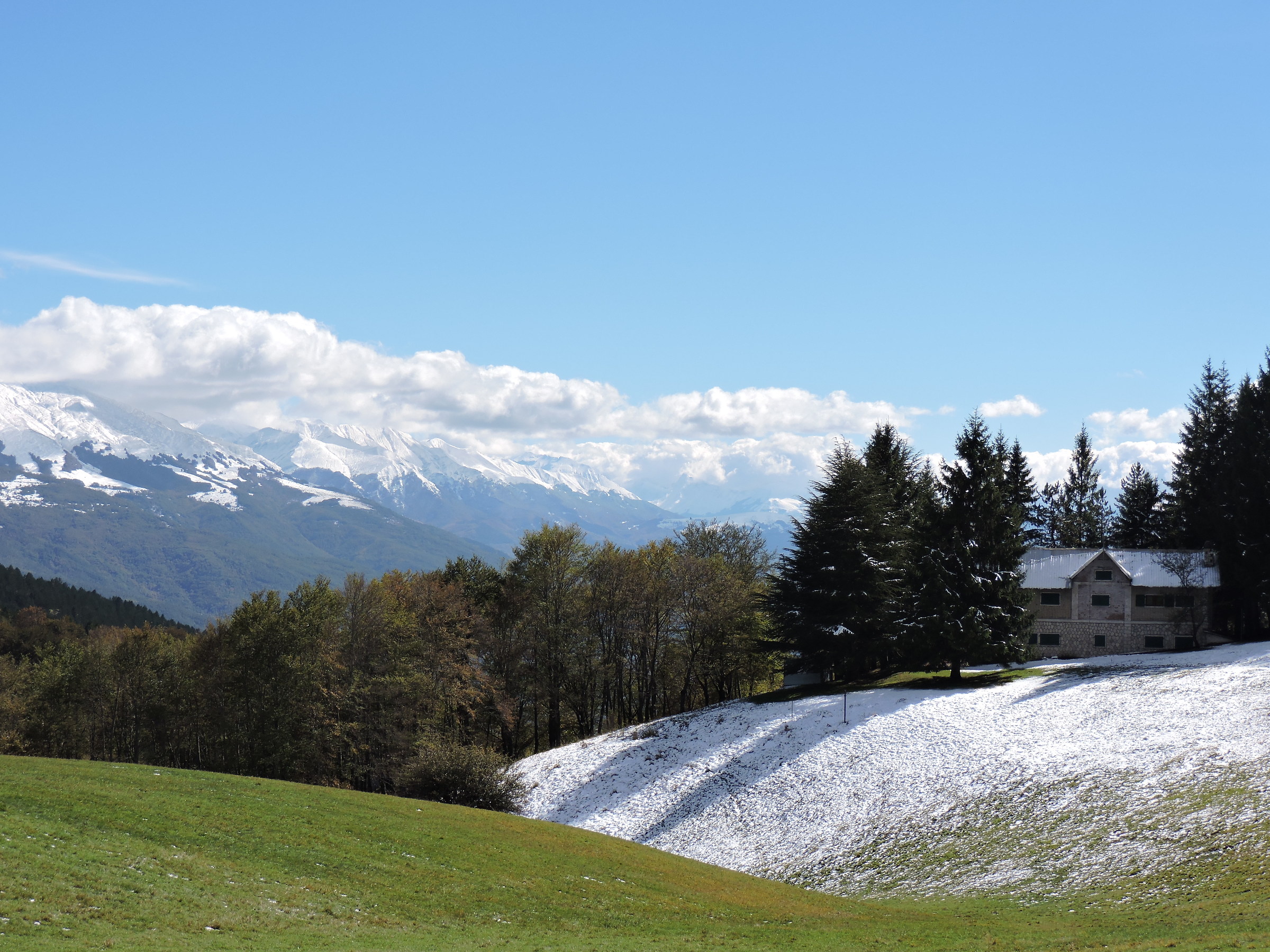 Monti della Laga seen by Forca Canapine