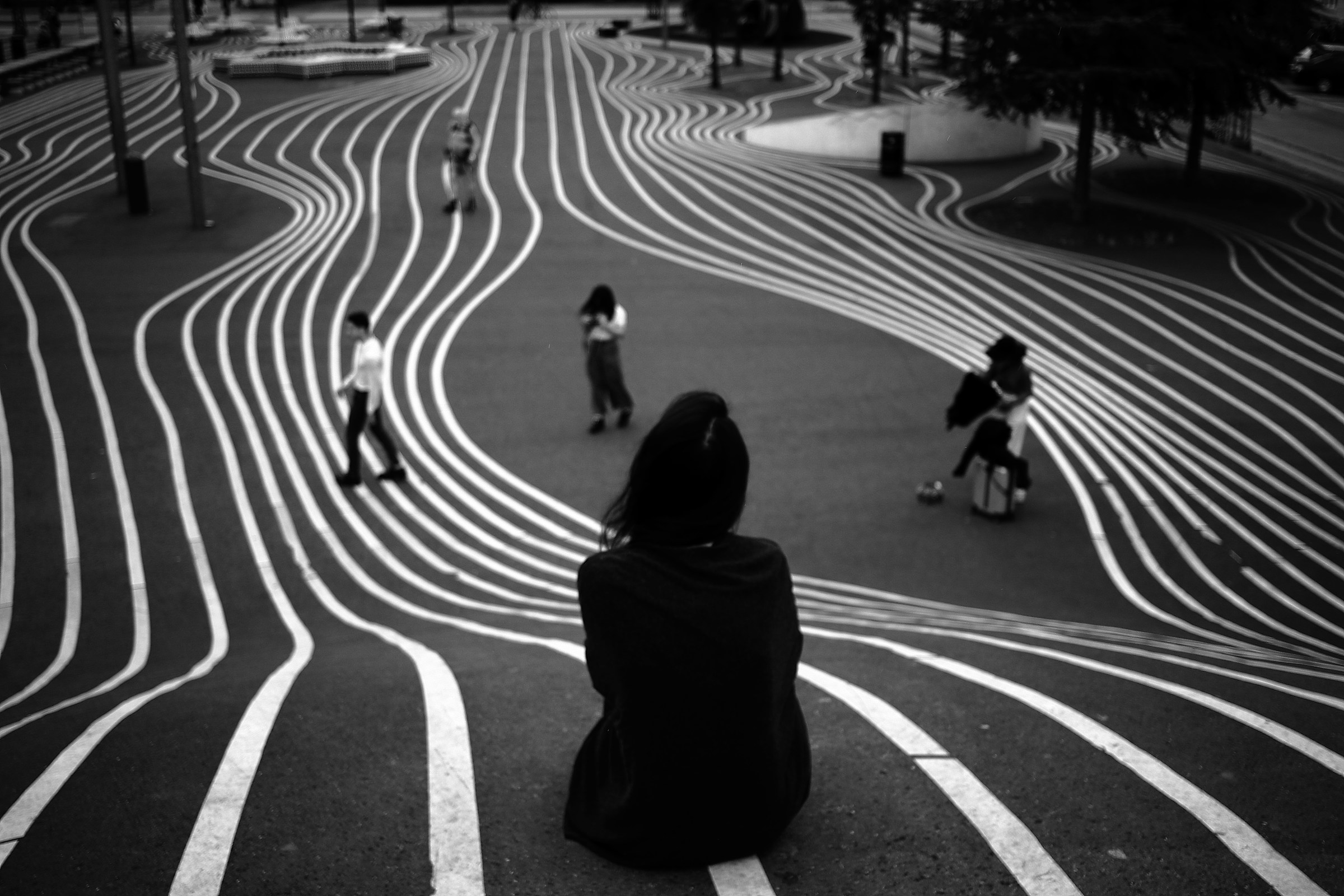 Meditation between the lines ..