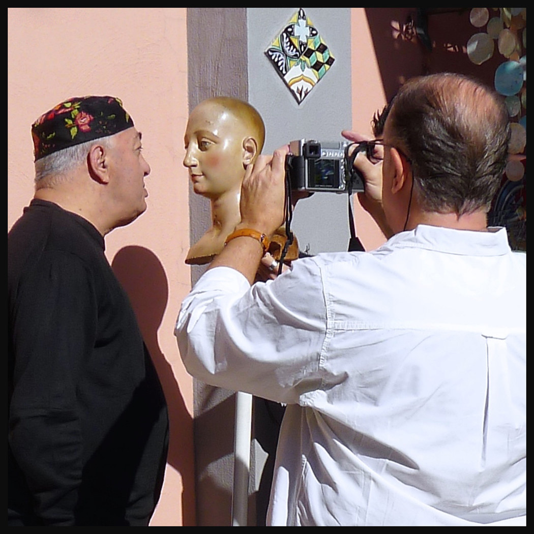 ' Augusto De Luca ritrae Peppe Barra '