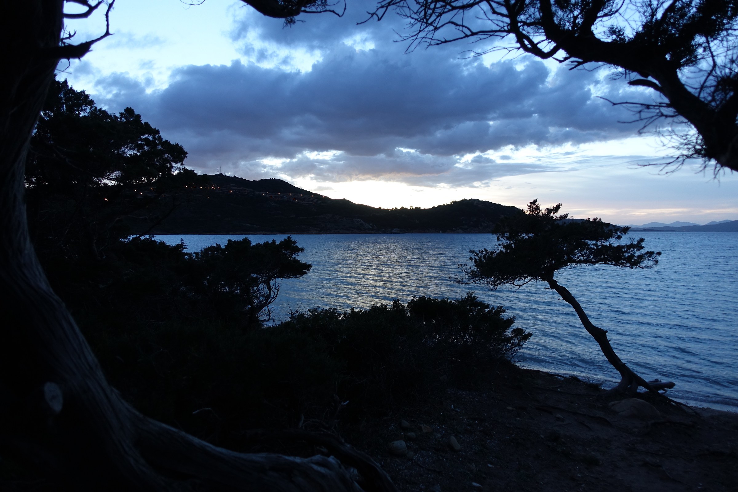 sunset at Coda Cavallo