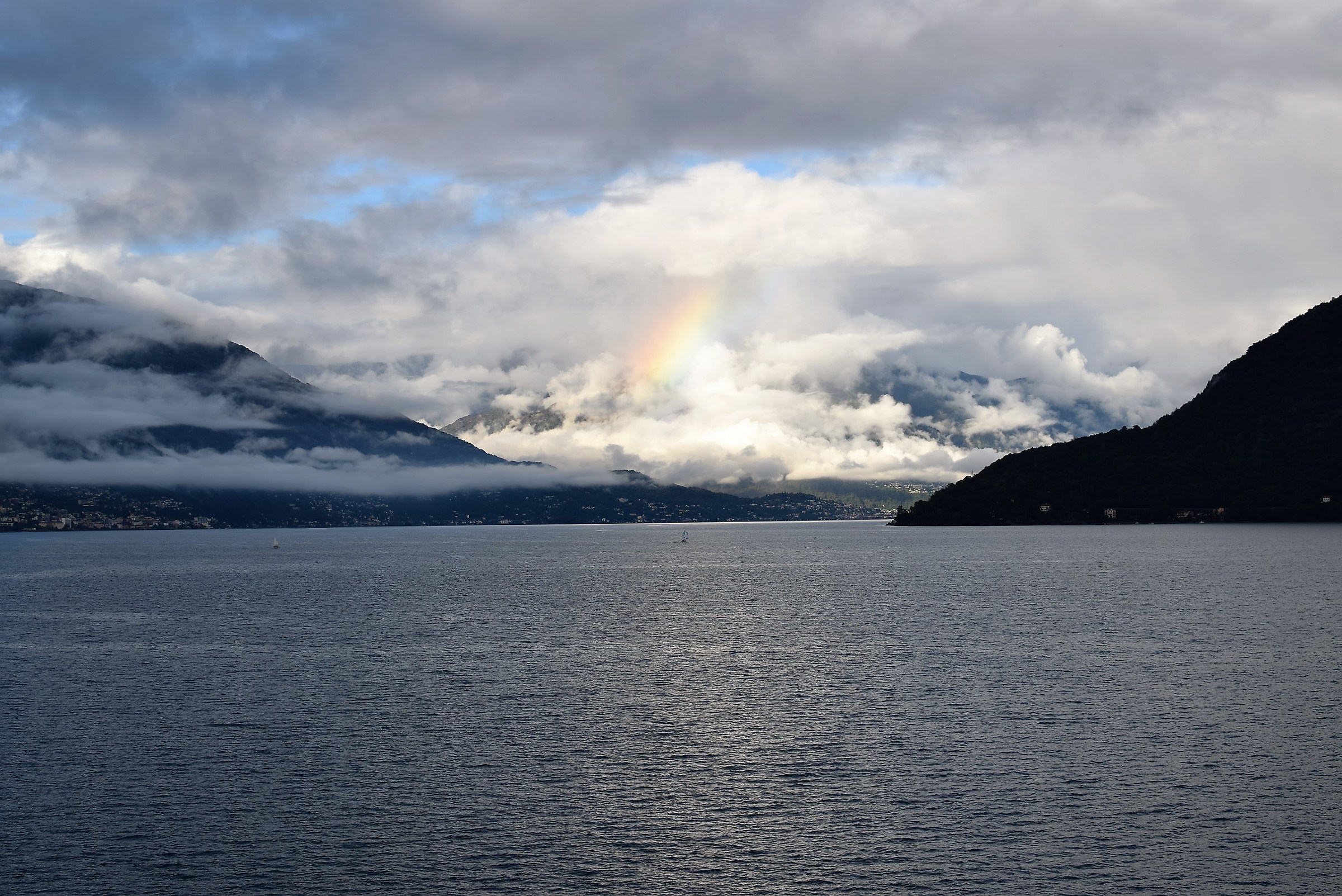 Arcobaleno sulla Svizzera